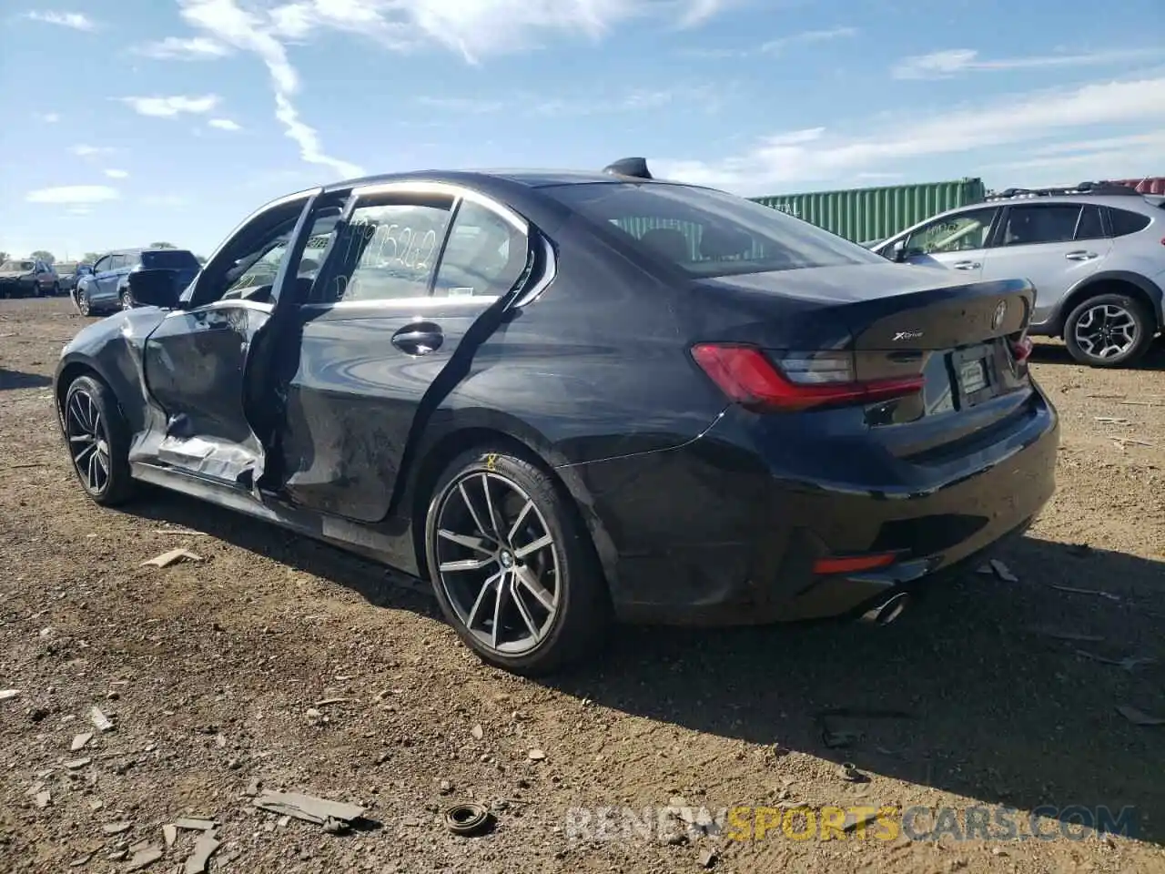 3 Photograph of a damaged car 3MW5R7J57K8B03520 BMW 3 SERIES 2019