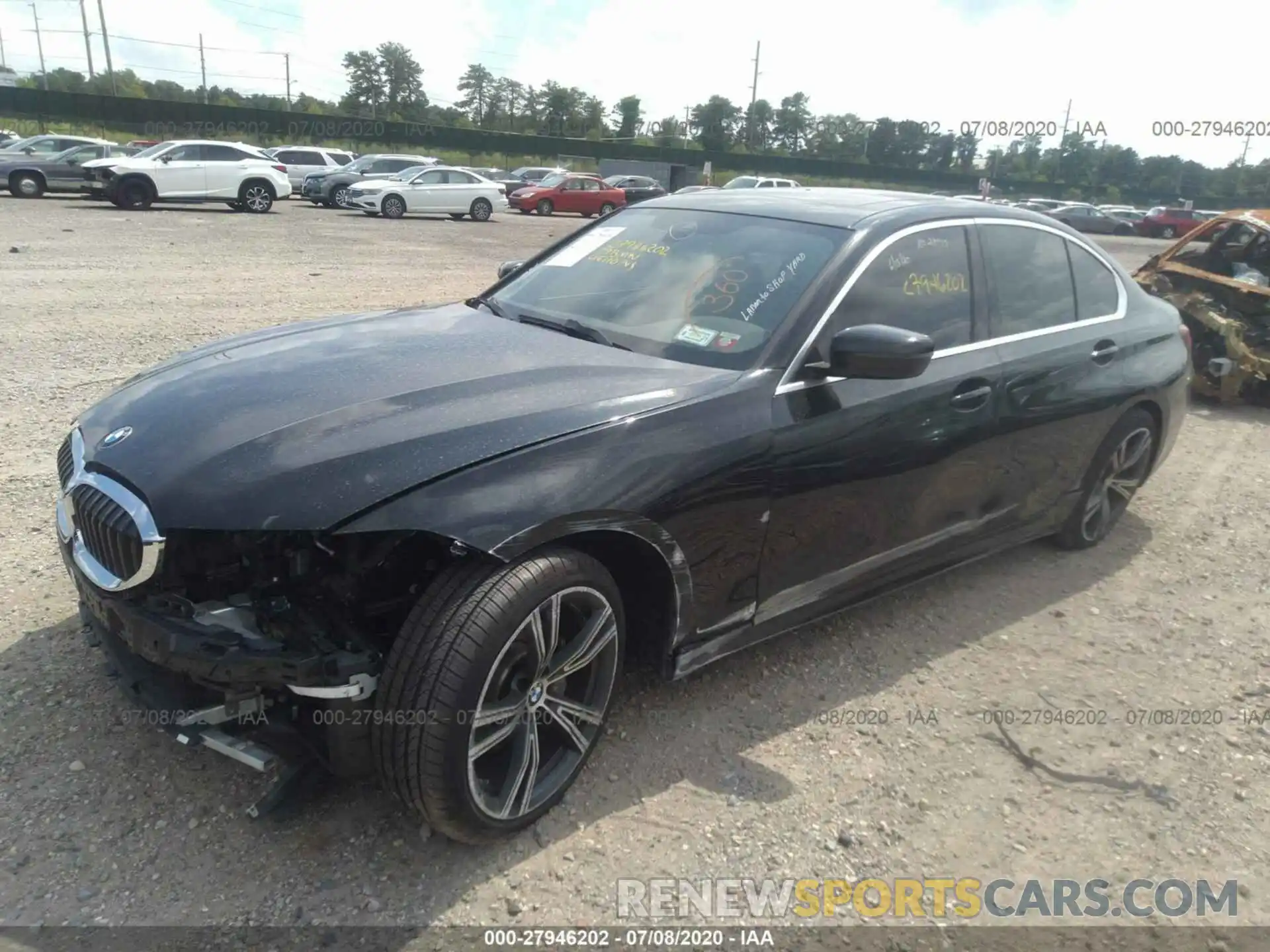 2 Photograph of a damaged car 3MW5R7J58K8B03204 BMW 3 SERIES 2019