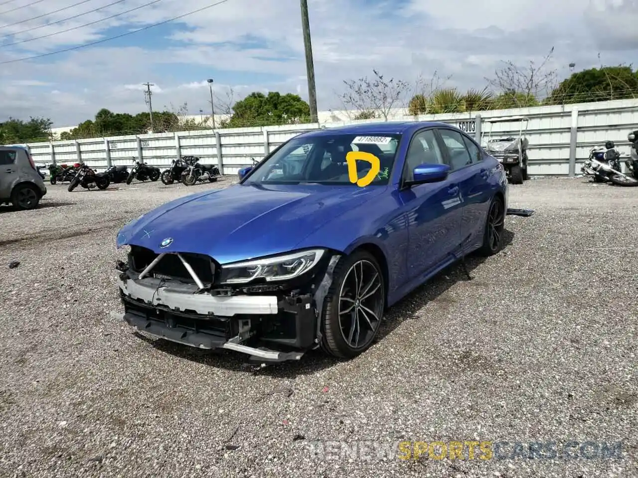 2 Photograph of a damaged car WBA5R1C50KAE81910 BMW 3 SERIES 2019