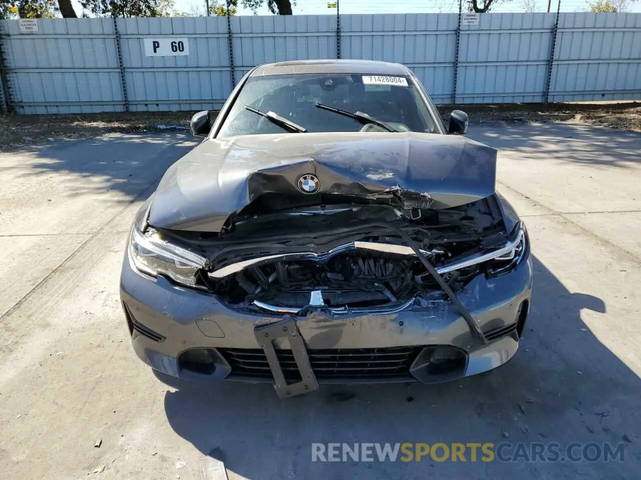 5 Photograph of a damaged car WBA5R1C50KAK08740 BMW 3 SERIES 2019