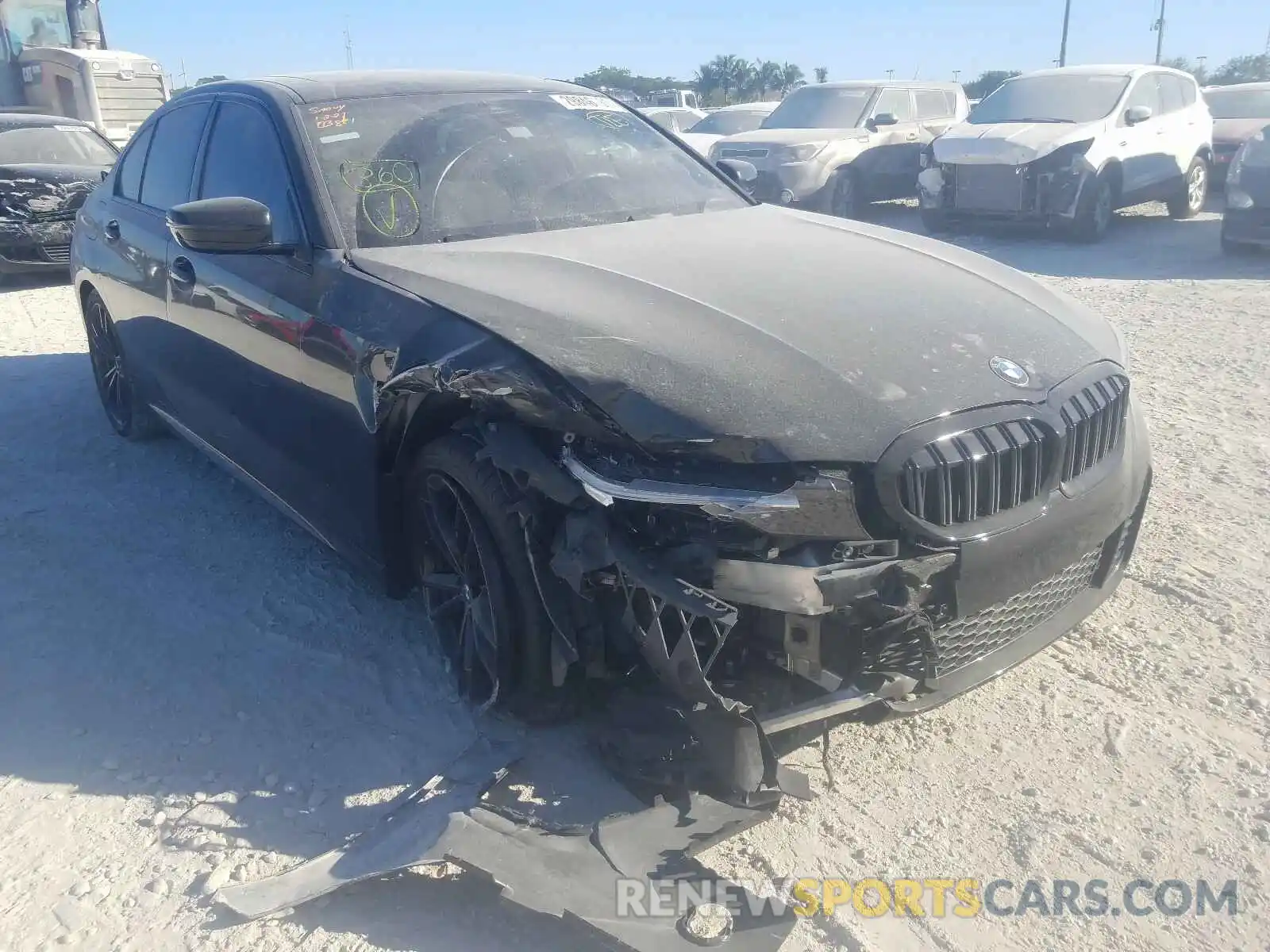 1 Photograph of a damaged car WBA5R1C50KAK10861 BMW 3 SERIES 2019