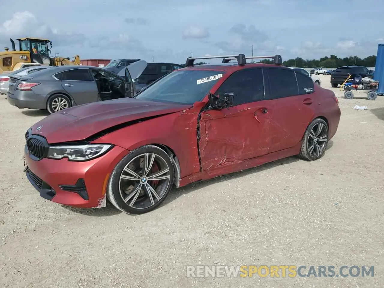 1 Photograph of a damaged car WBA5R1C51KAK07385 BMW 3 SERIES 2019