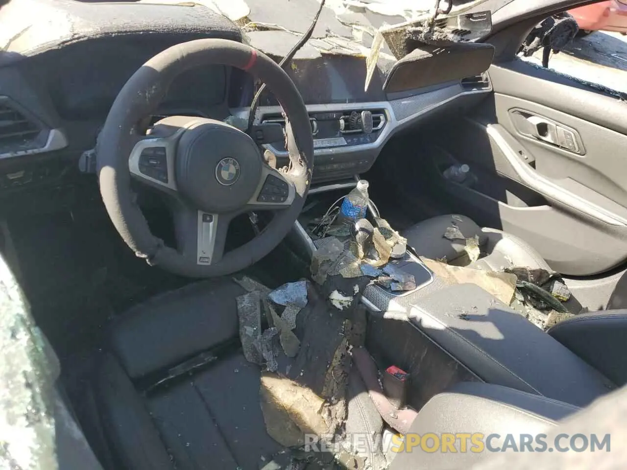 8 Photograph of a damaged car WBA5R1C51KAK09640 BMW 3 SERIES 2019