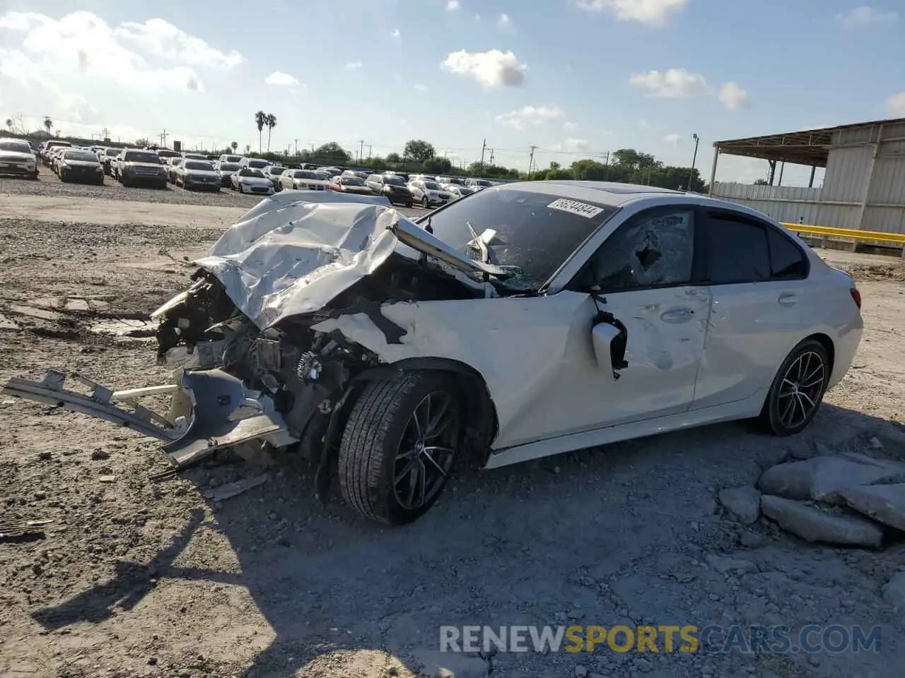 1 Photograph of a damaged car WBA5R1C52KAE81374 BMW 3 SERIES 2019