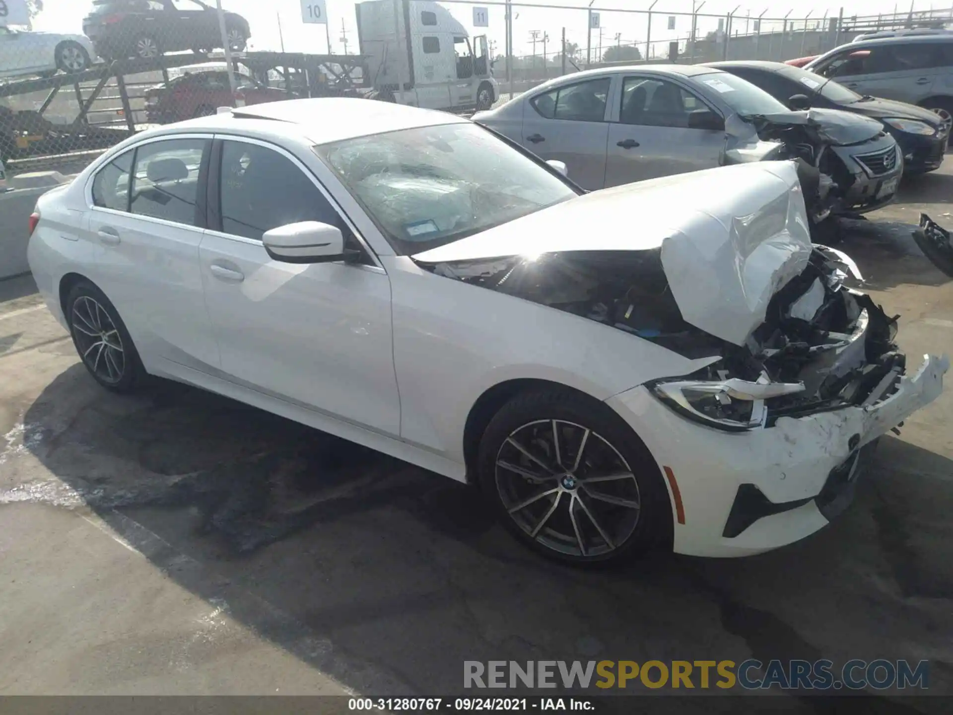 1 Photograph of a damaged car WBA5R1C52KAJ99183 BMW 3 SERIES 2019