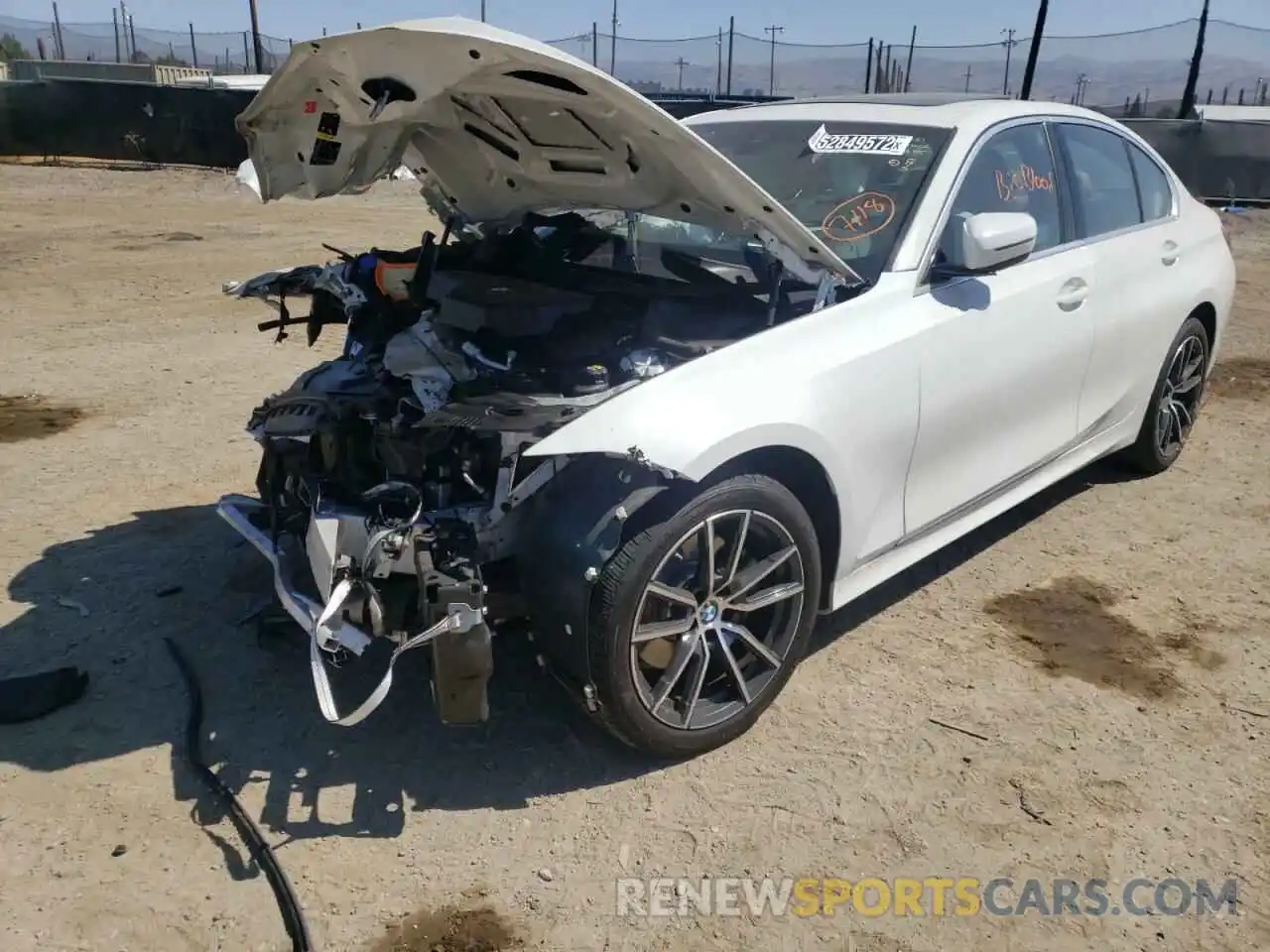 2 Photograph of a damaged car WBA5R1C53KAK09073 BMW 3 SERIES 2019