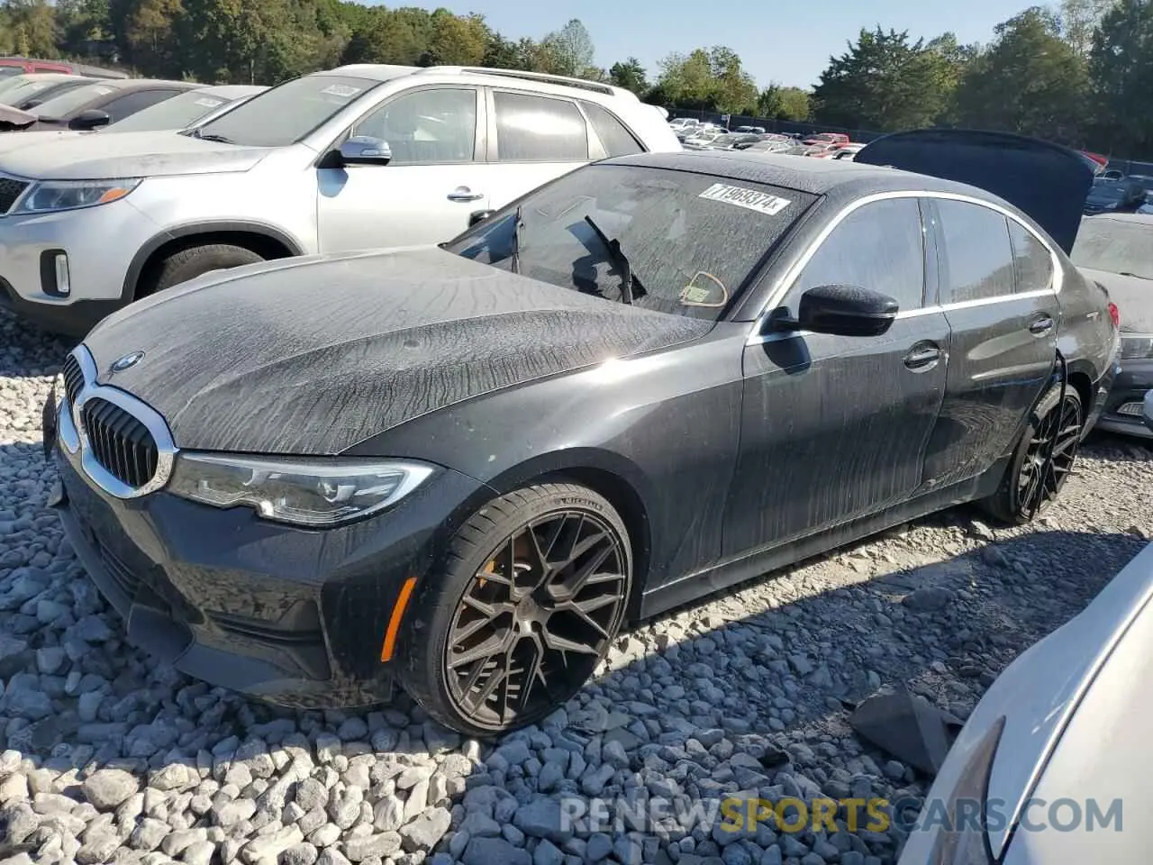 1 Photograph of a damaged car WBA5R1C53KFH13211 BMW 3 SERIES 2019
