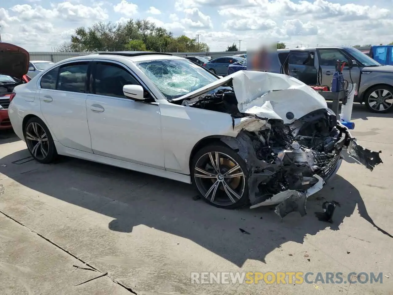 4 Photograph of a damaged car WBA5R1C54KAK07249 BMW 3 SERIES 2019