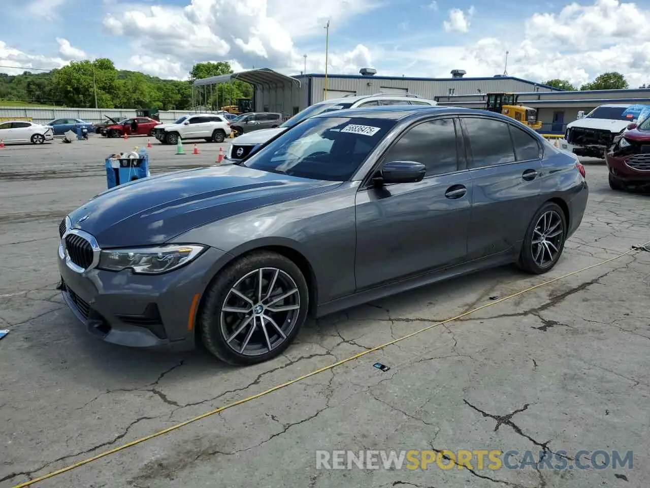 1 Photograph of a damaged car WBA5R1C55KAE81482 BMW 3 SERIES 2019
