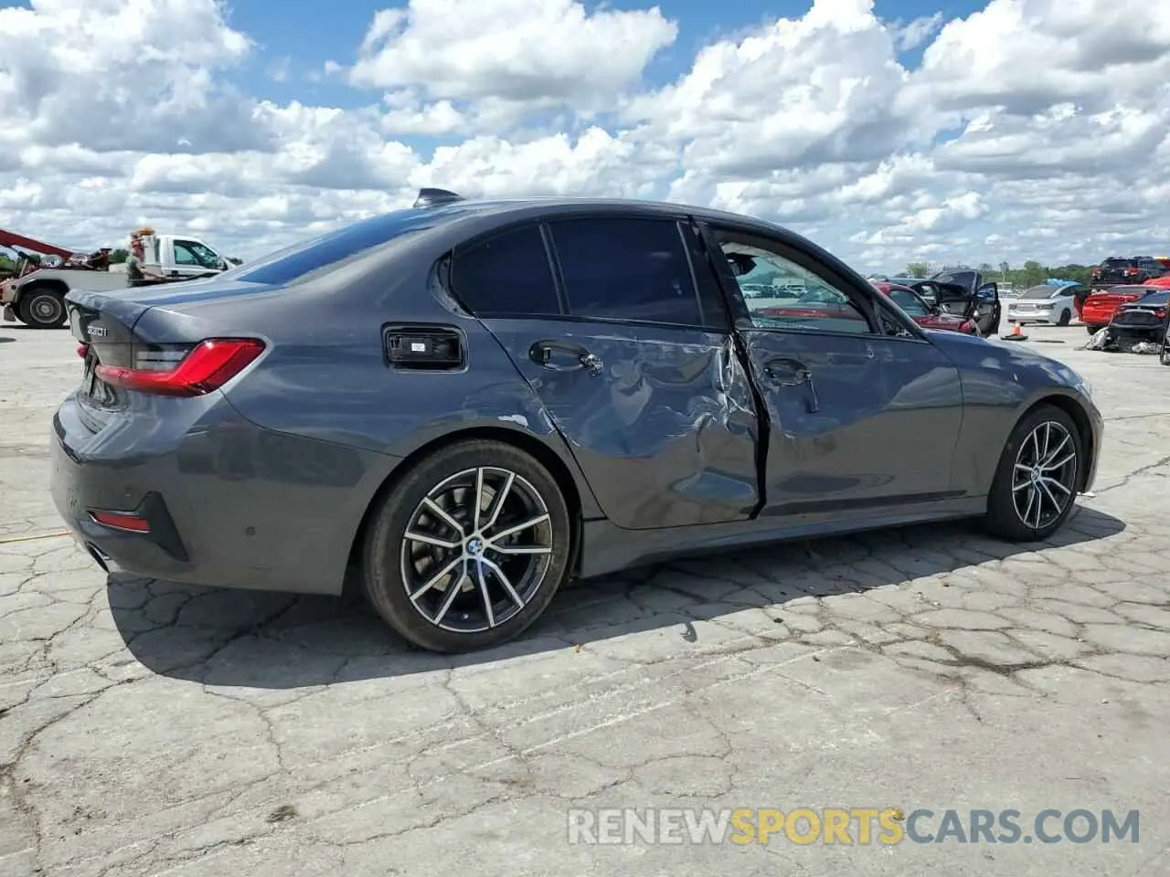 3 Photograph of a damaged car WBA5R1C55KAE81482 BMW 3 SERIES 2019