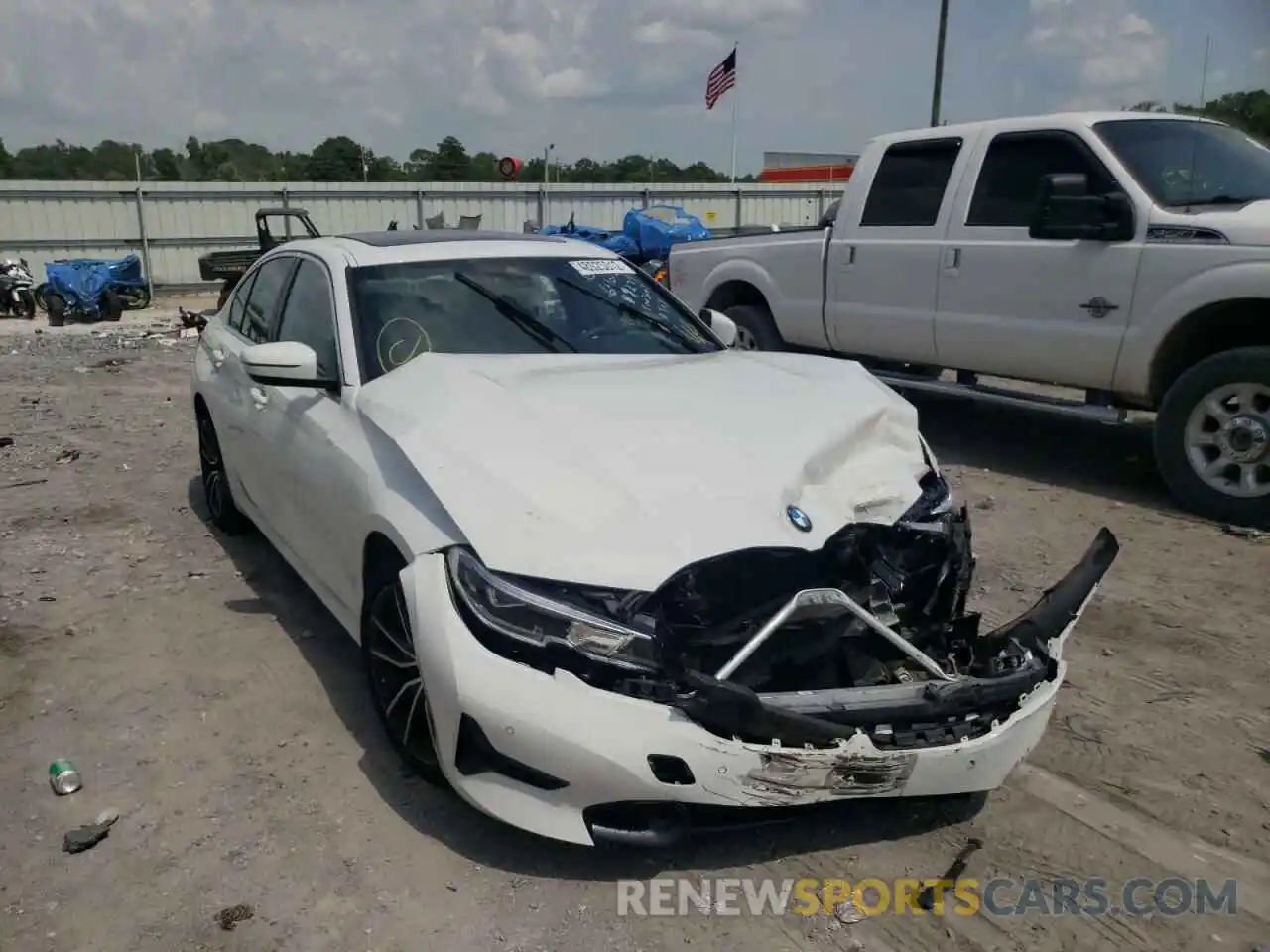 1 Photograph of a damaged car WBA5R1C55KAE82163 BMW 3 SERIES 2019