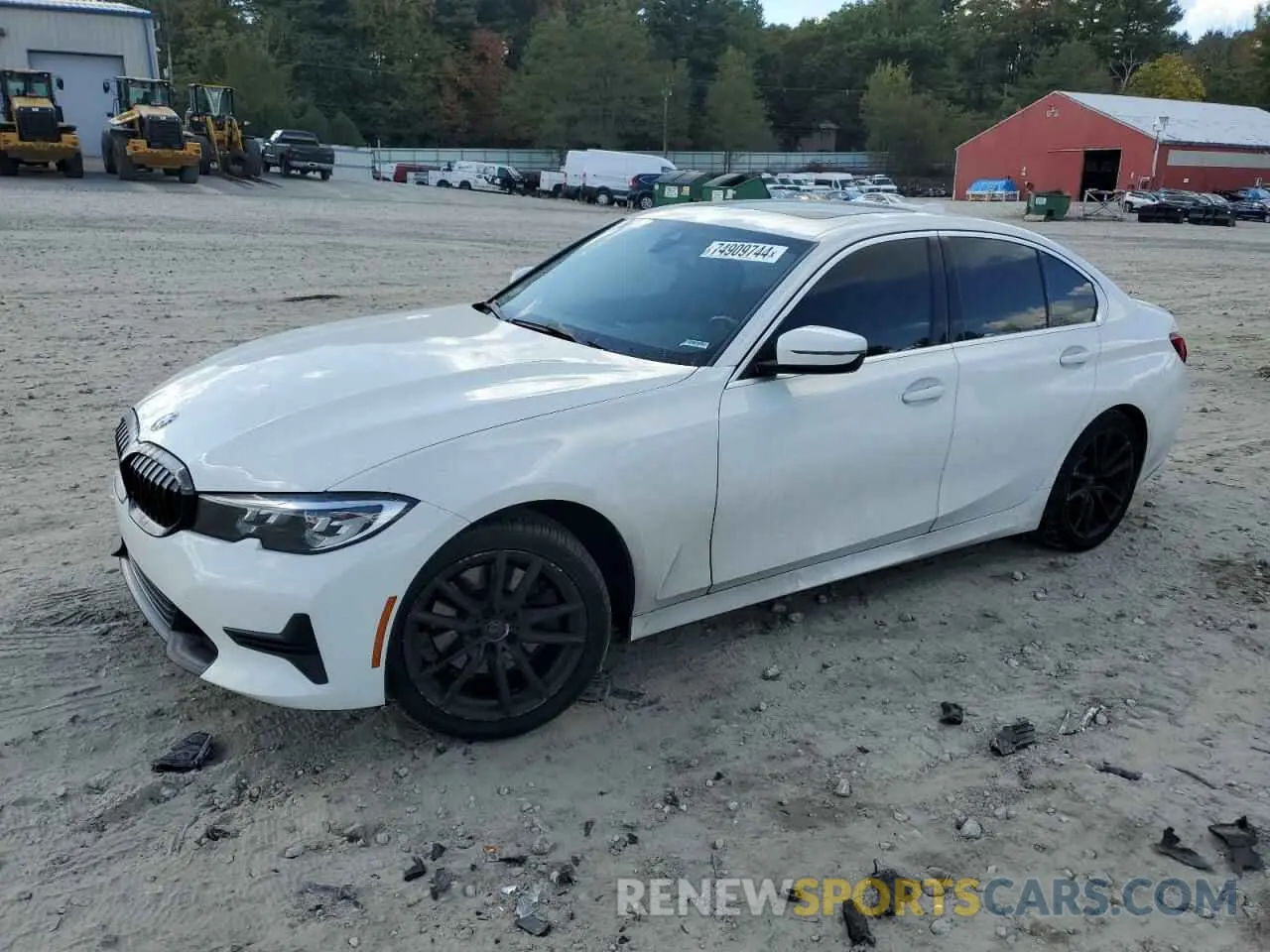 1 Photograph of a damaged car WBA5R1C55KAK11133 BMW 3 SERIES 2019