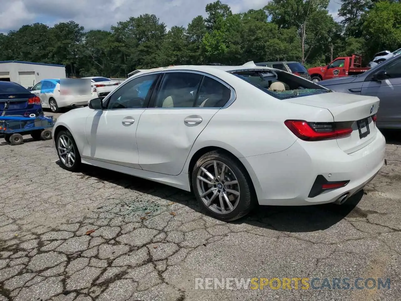 2 Photograph of a damaged car WBA5R1C56KAK06961 BMW 3 SERIES 2019