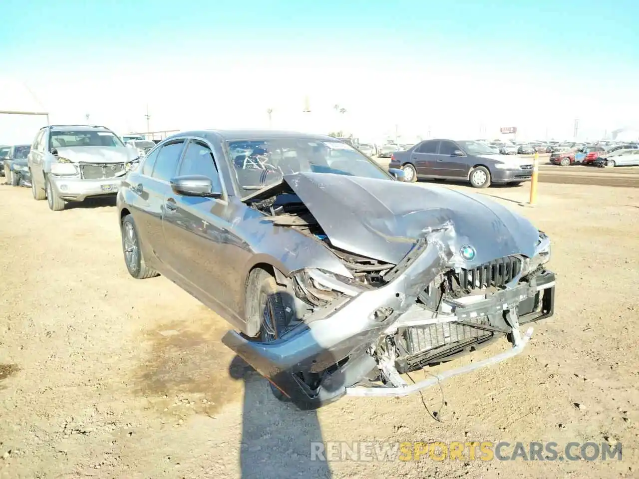 1 Photograph of a damaged car WBA5R1C56KAK08385 BMW 3 SERIES 2019