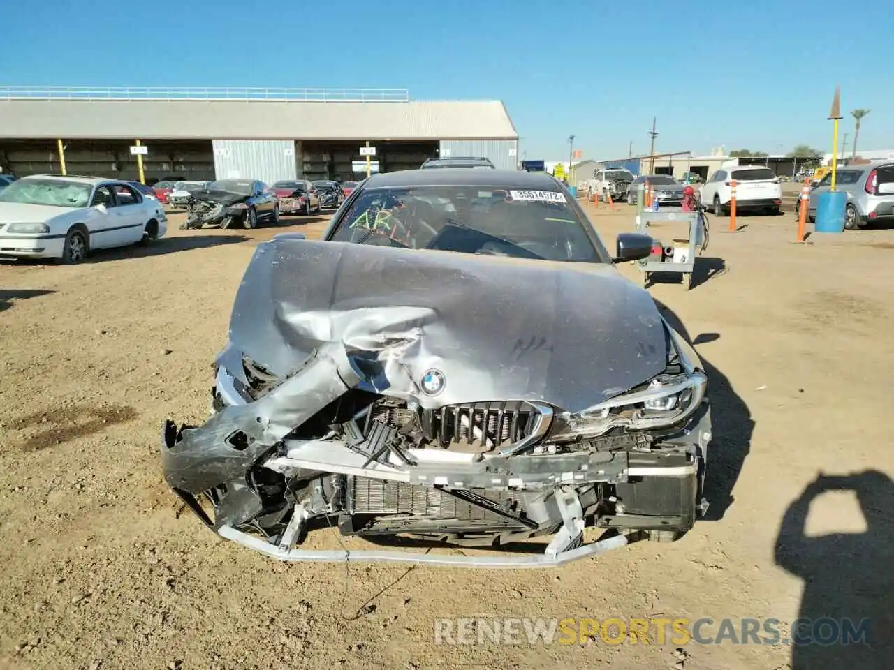 9 Photograph of a damaged car WBA5R1C56KAK08385 BMW 3 SERIES 2019