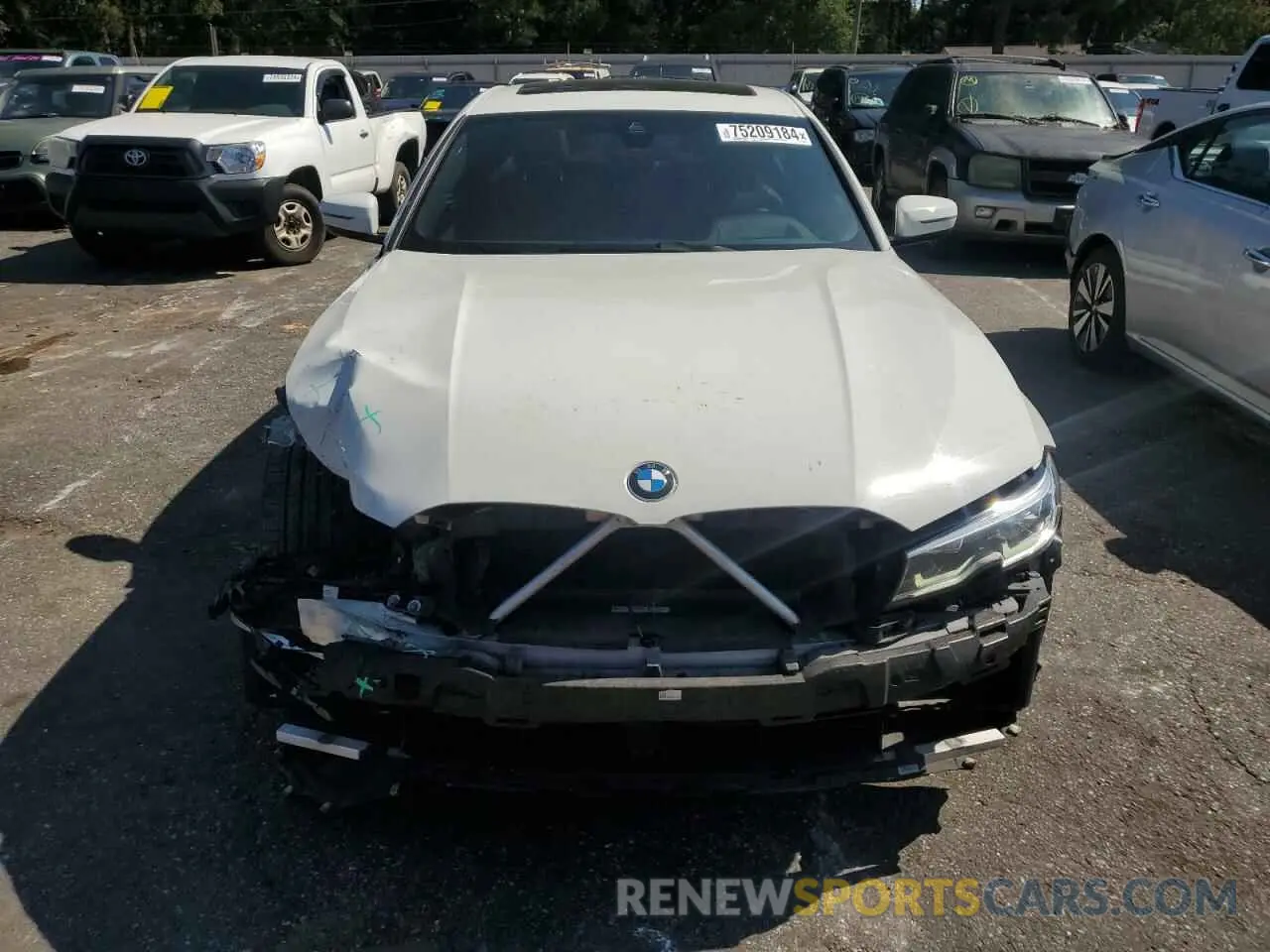 5 Photograph of a damaged car WBA5R1C56KFH06480 BMW 3 SERIES 2019
