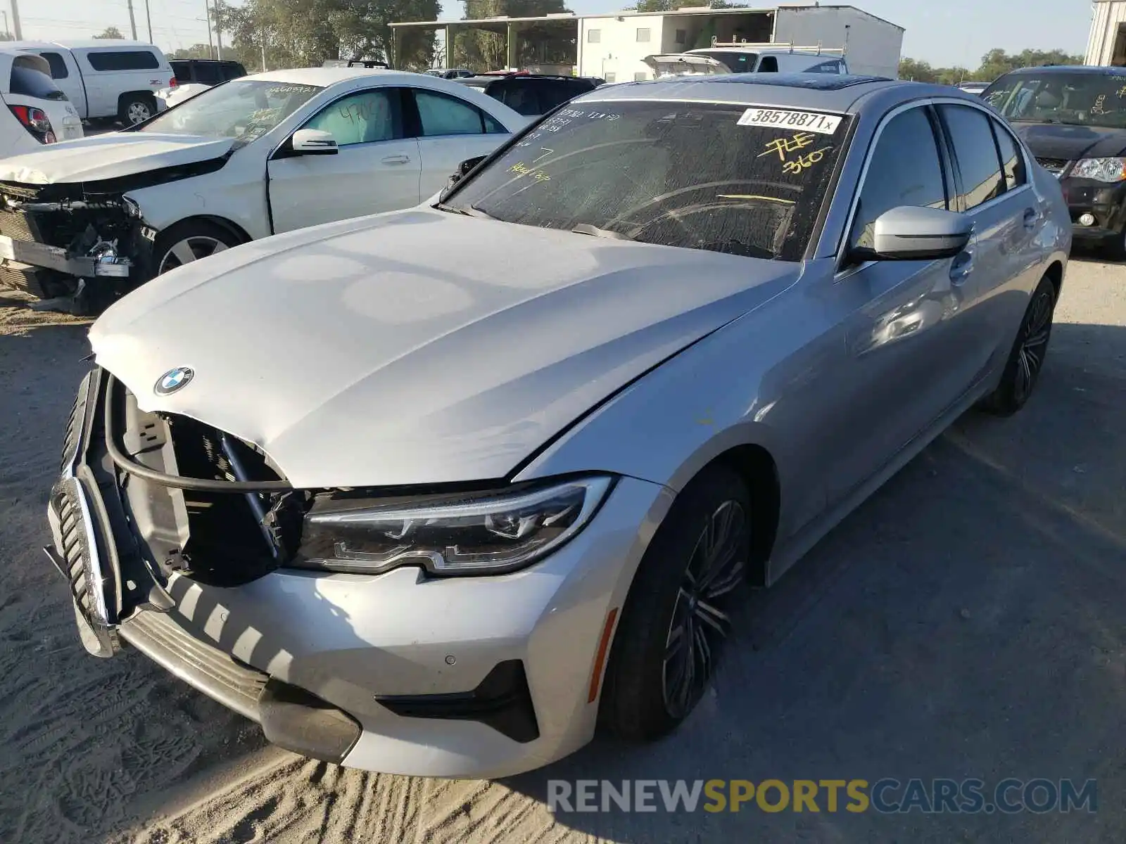 2 Photograph of a damaged car WBA5R1C56KFH10352 BMW 3 SERIES 2019