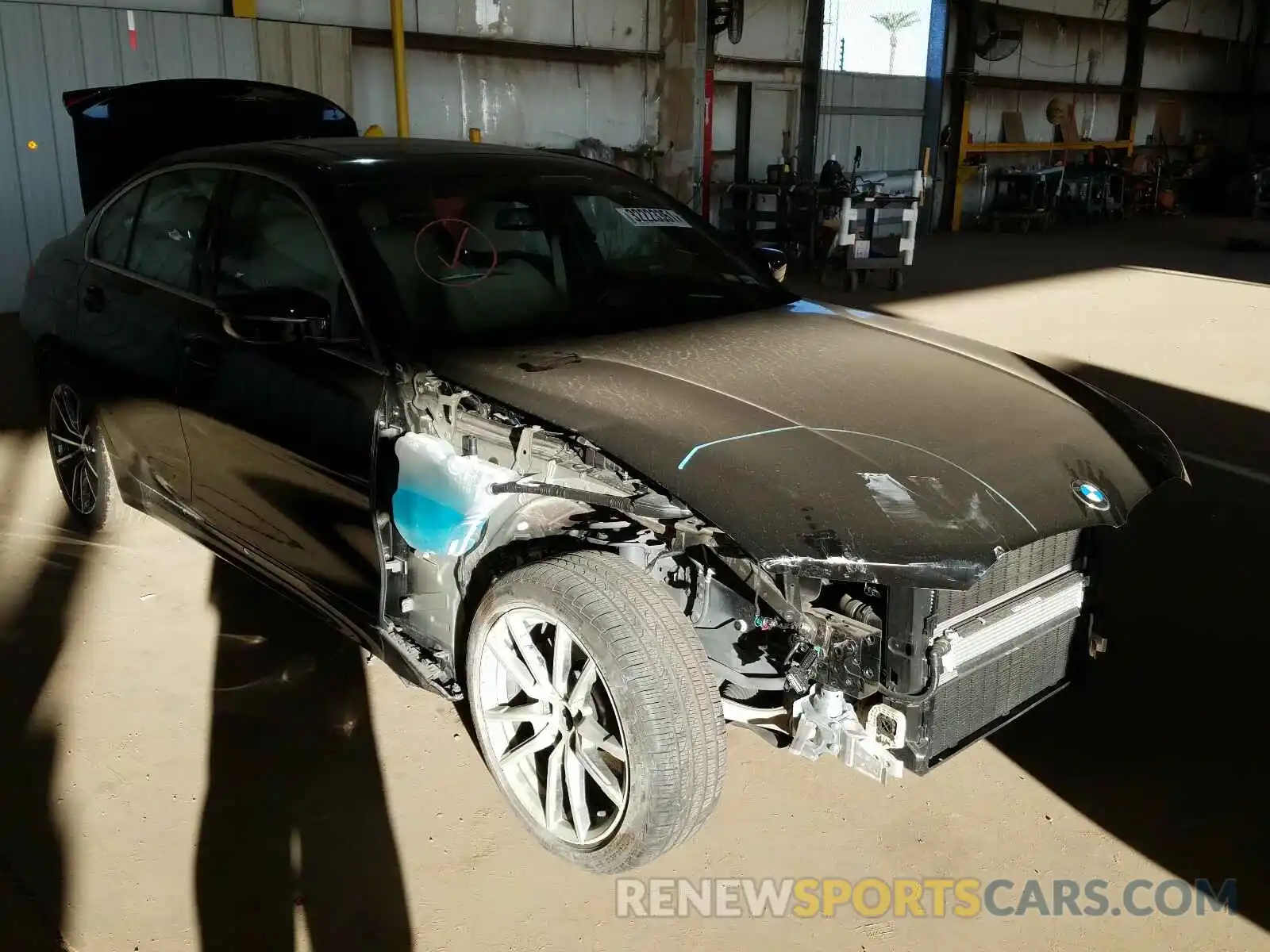 1 Photograph of a damaged car WBA5R1C56KFH10495 BMW 3 SERIES 2019