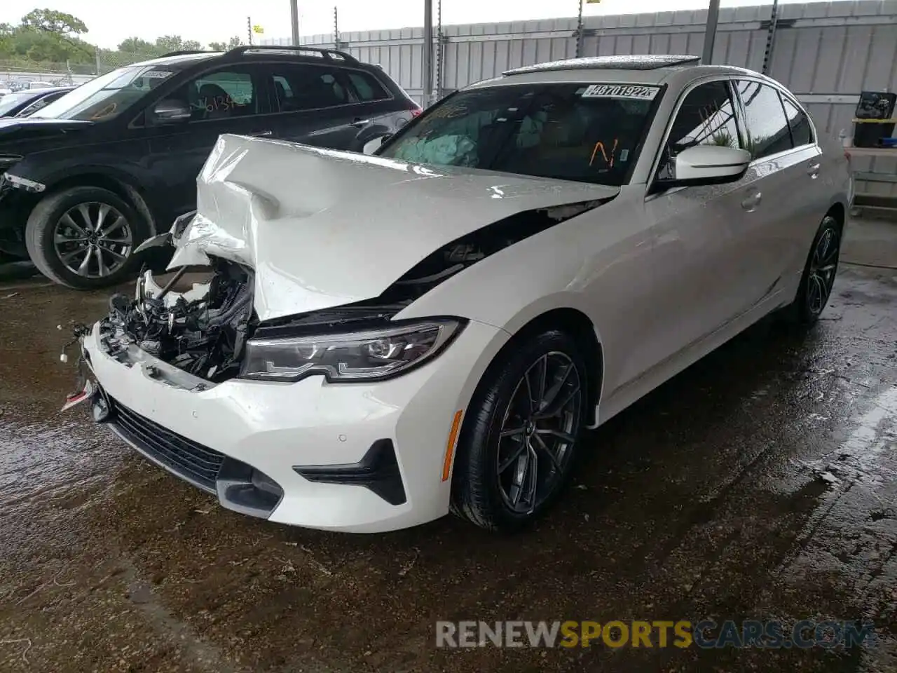 2 Photograph of a damaged car WBA5R1C56KFH15261 BMW 3 SERIES 2019