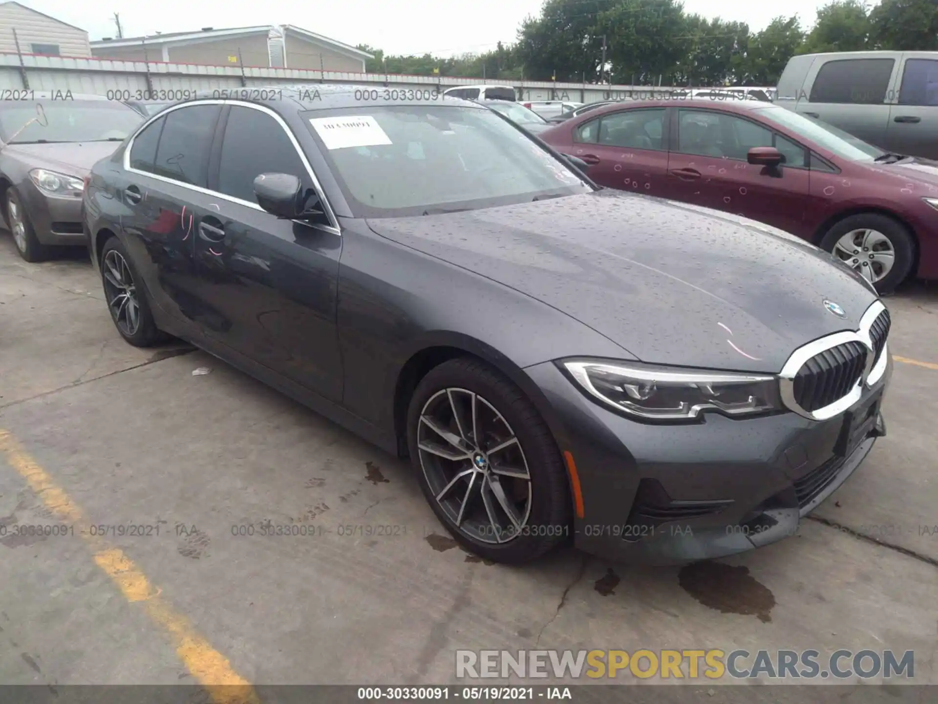 1 Photograph of a damaged car WBA5R1C57KAE82066 BMW 3 SERIES 2019