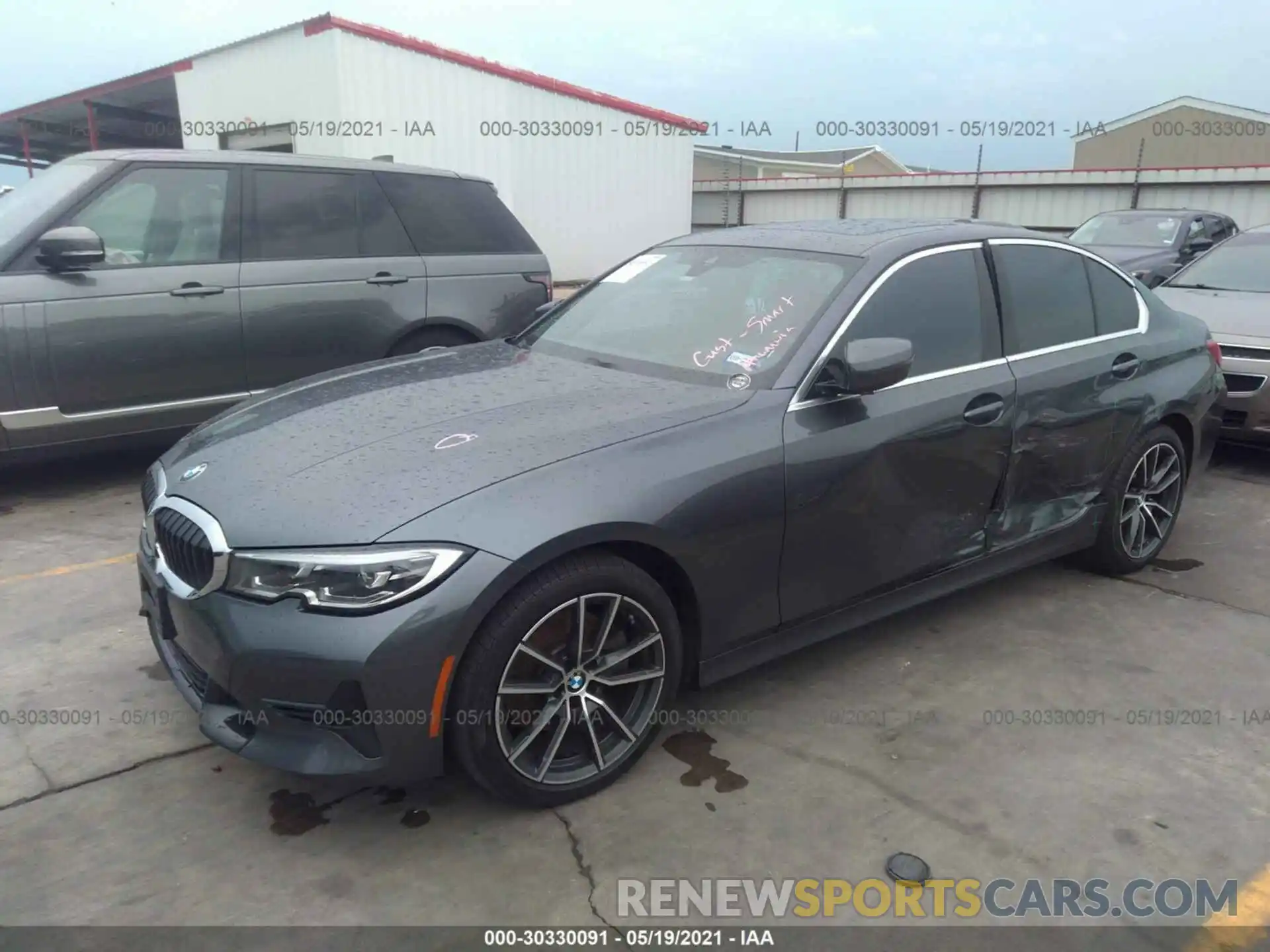 2 Photograph of a damaged car WBA5R1C57KAE82066 BMW 3 SERIES 2019