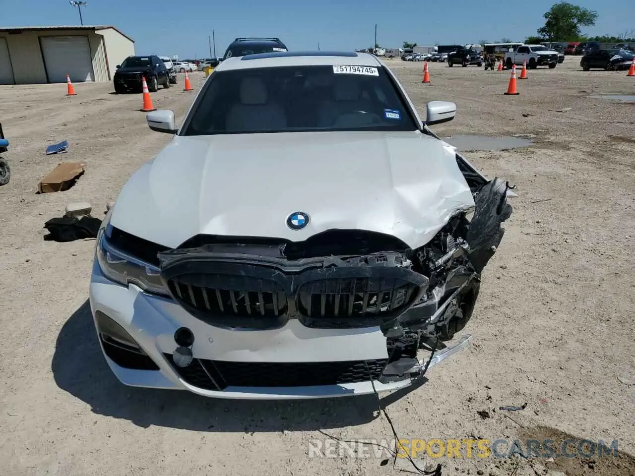 5 Photograph of a damaged car WBA5R1C57KAK07844 BMW 3 SERIES 2019
