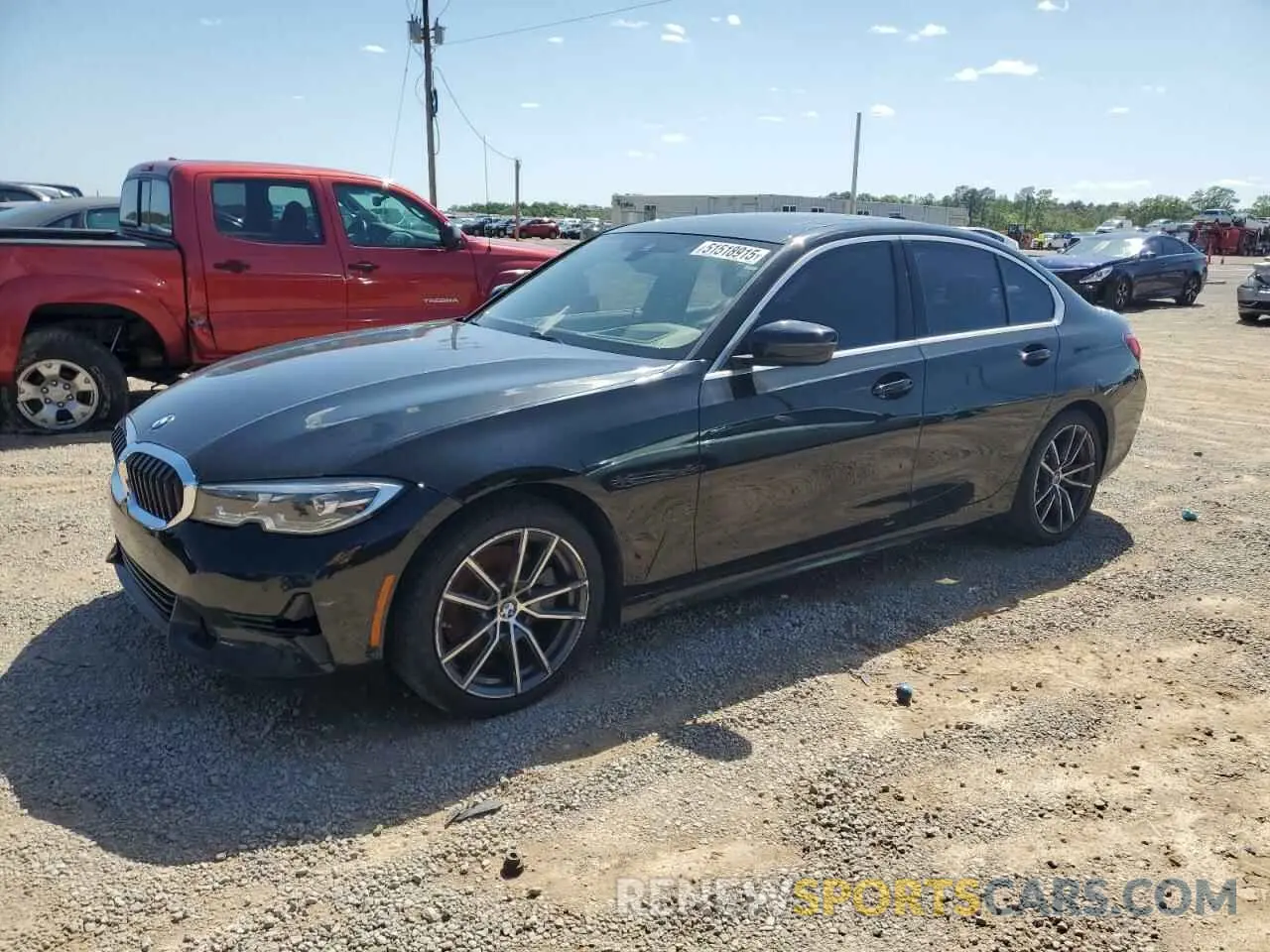 1 Photograph of a damaged car WBA5R1C57KFH03202 BMW 3 SERIES 2019