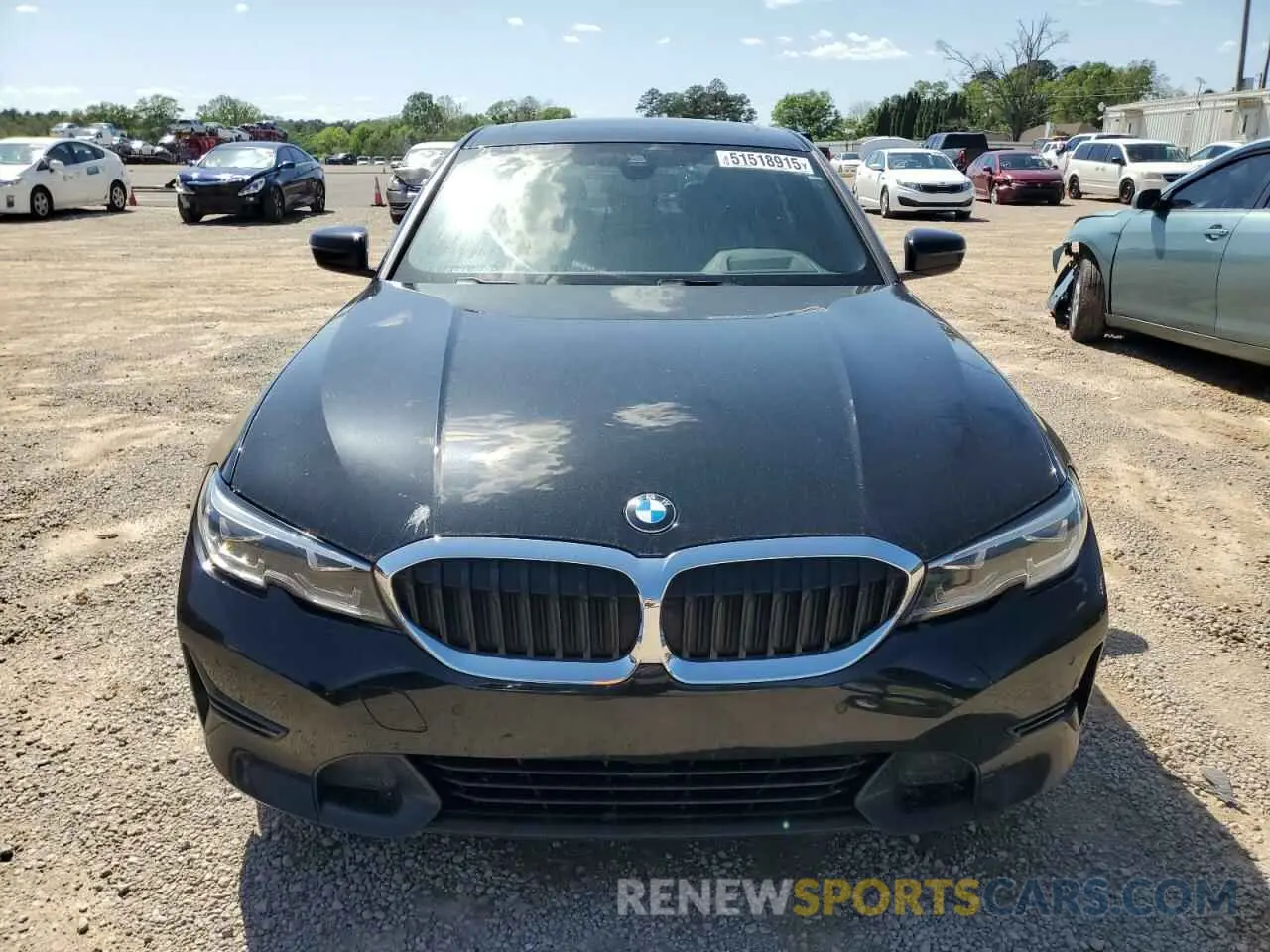 5 Photograph of a damaged car WBA5R1C57KFH03202 BMW 3 SERIES 2019