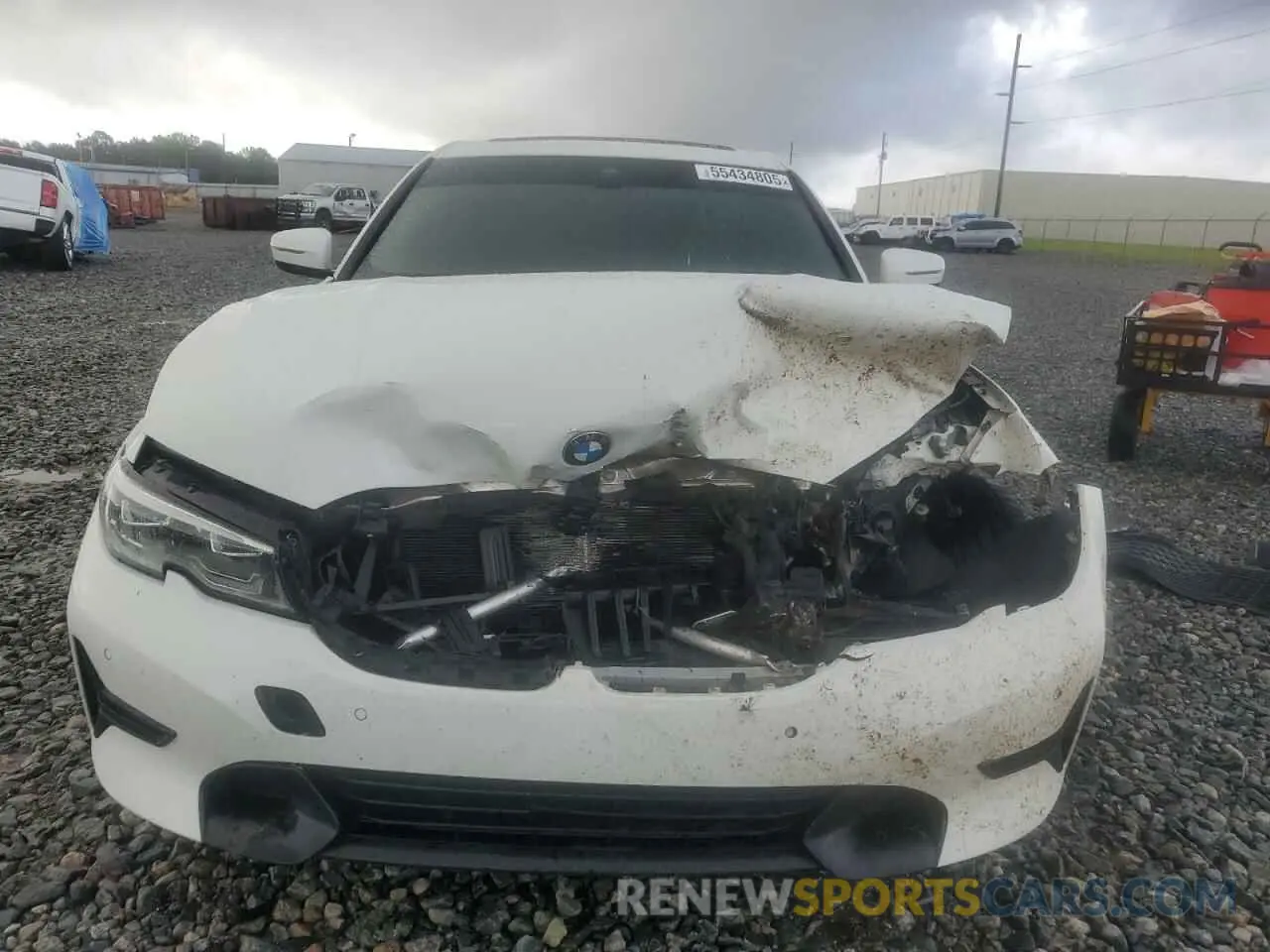 5 Photograph of a damaged car WBA5R1C57KFH11333 BMW 3 SERIES 2019
