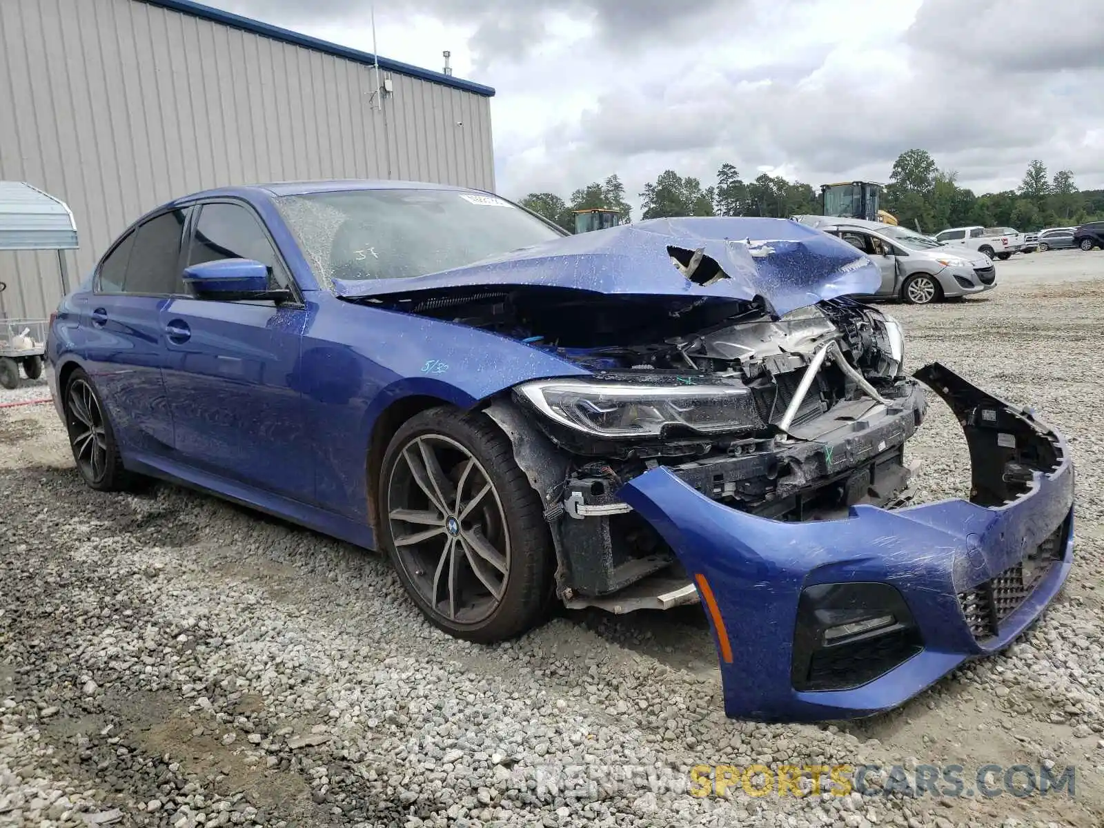 1 Photograph of a damaged car WBA5R1C58KAE81900 BMW 3 SERIES 2019