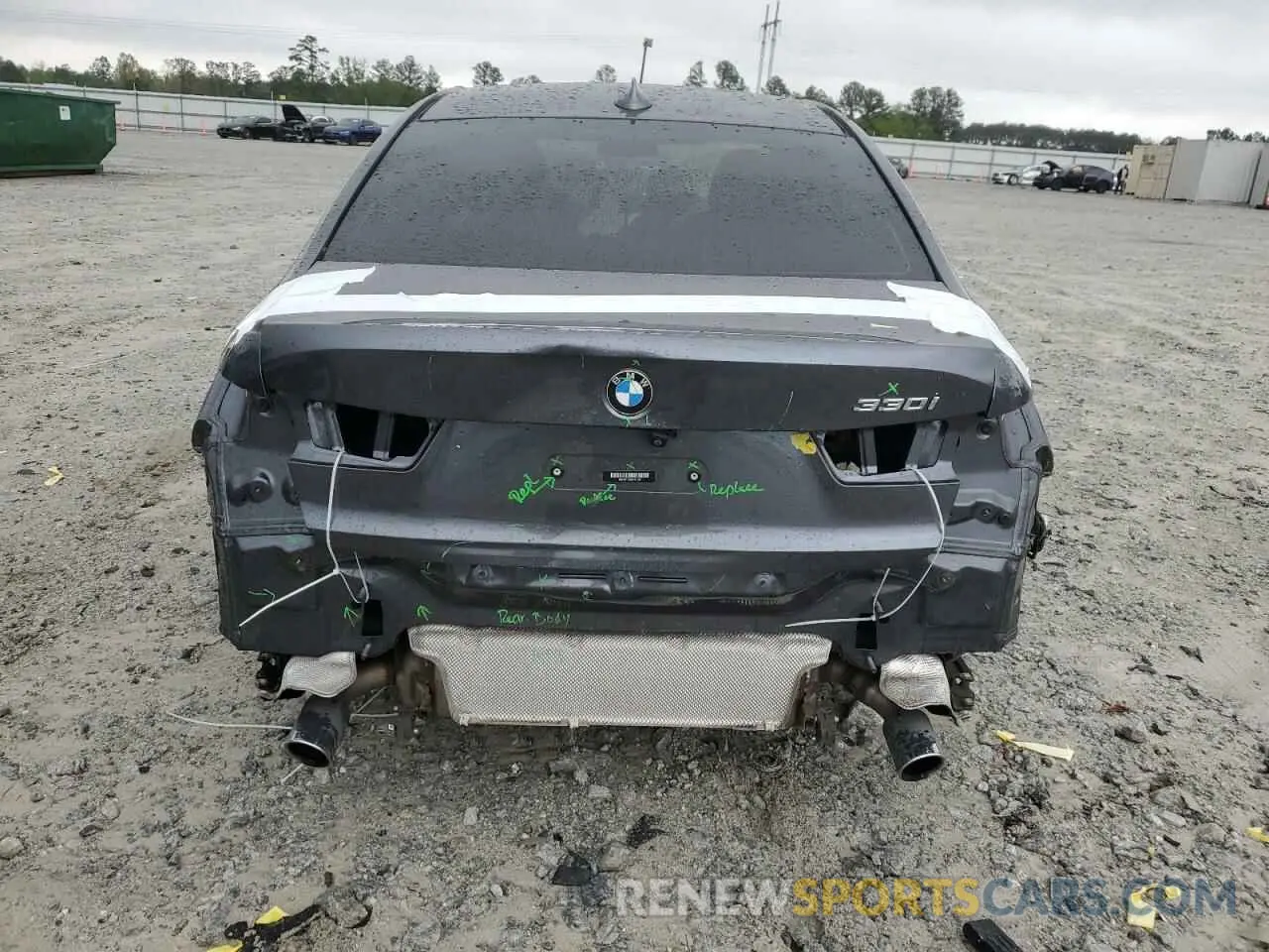 6 Photograph of a damaged car WBA5R1C58KFH01507 BMW 3 SERIES 2019