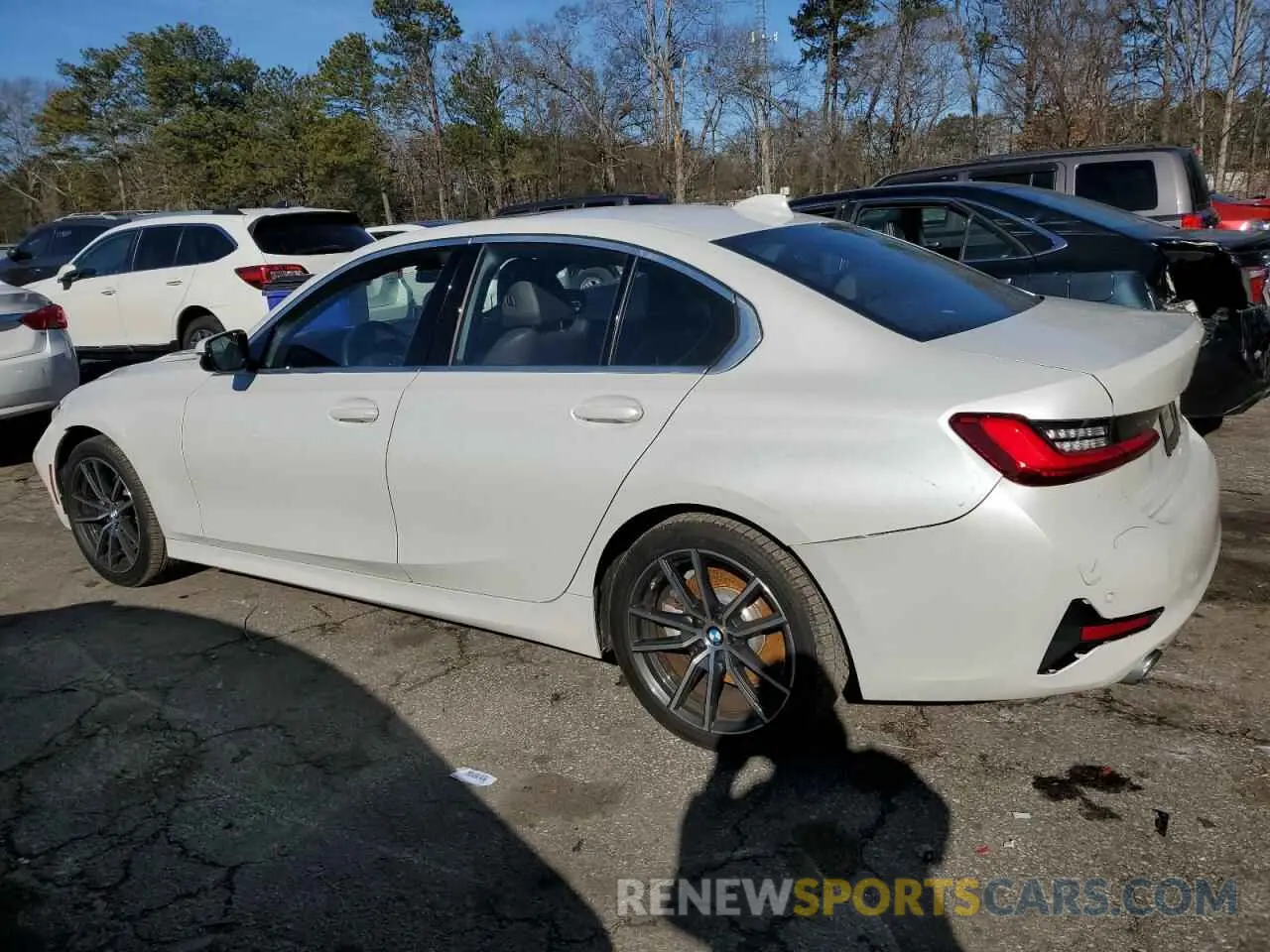 2 Photograph of a damaged car WBA5R1C58KFH11096 BMW 3 SERIES 2019