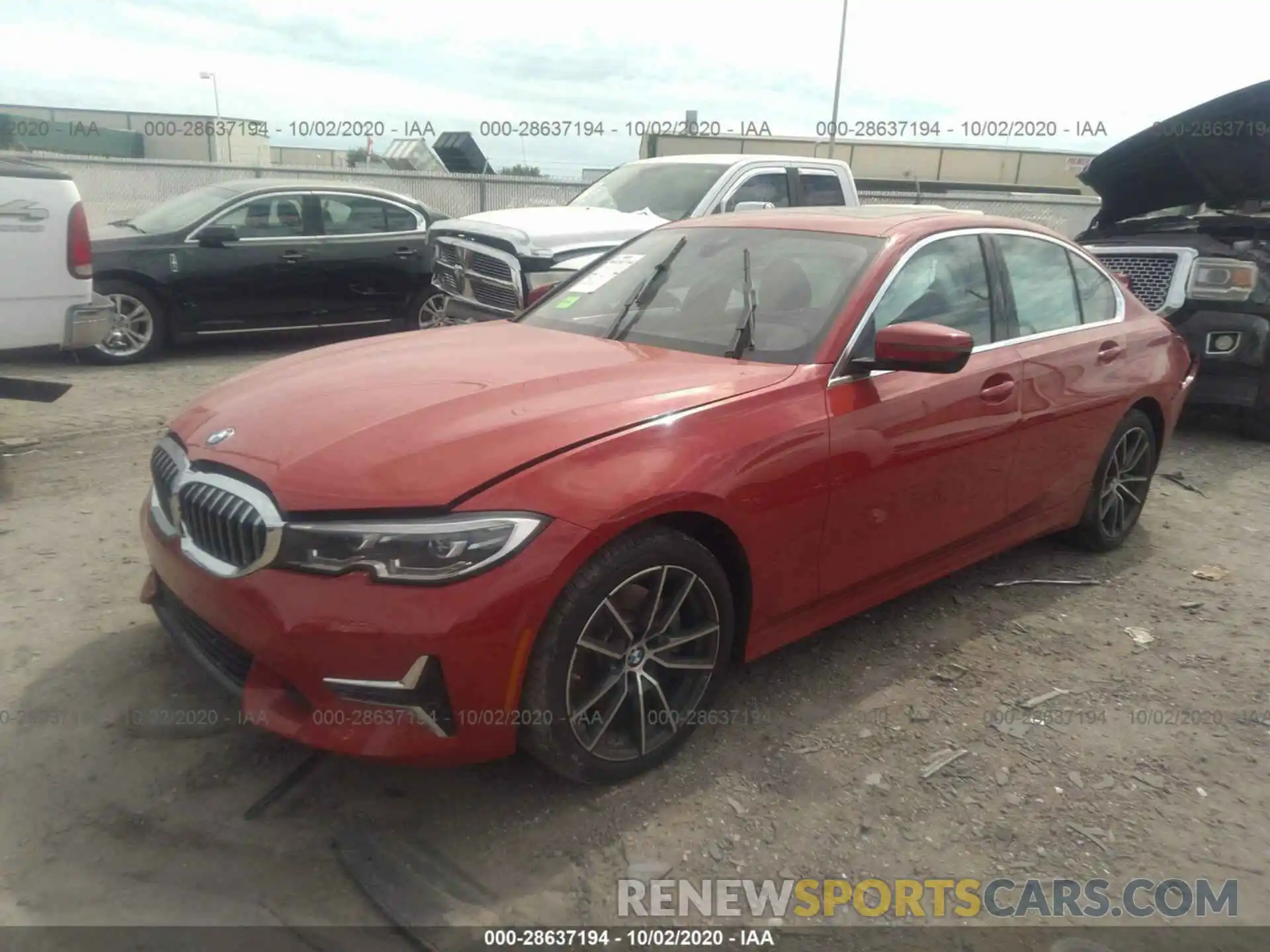 2 Photograph of a damaged car WBA5R1C58KFH20946 BMW 3 SERIES 2019