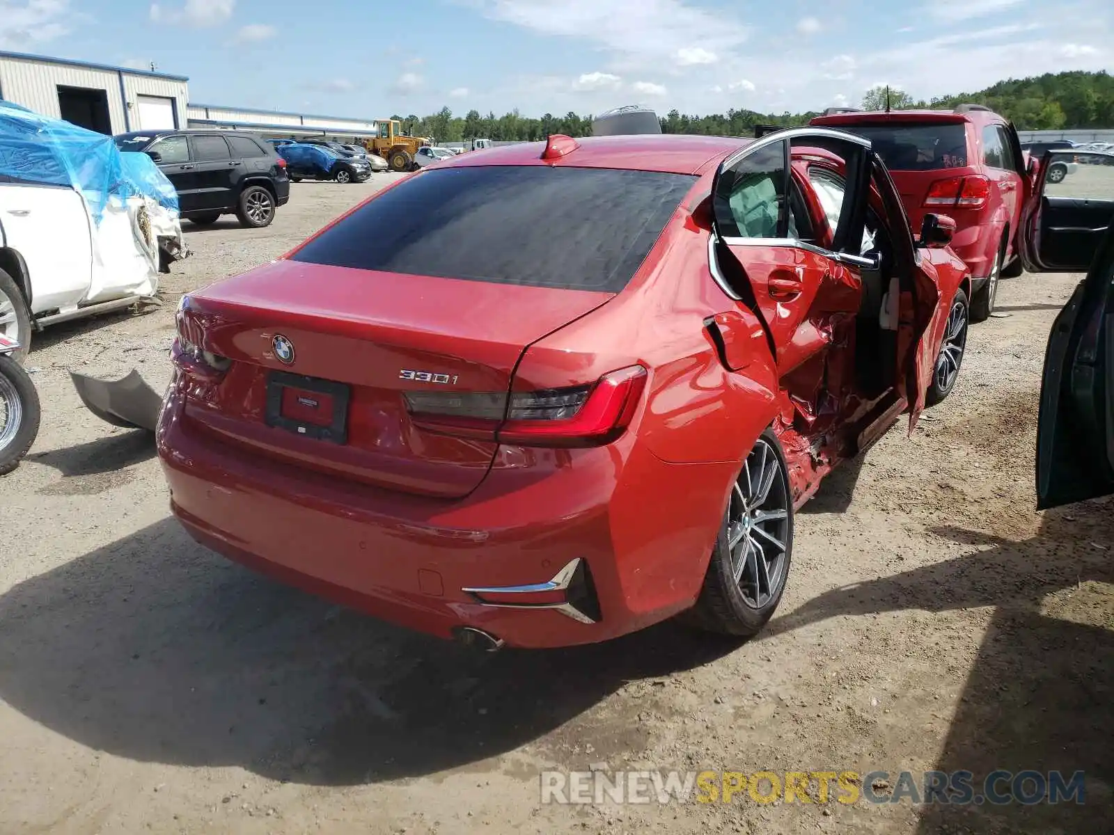 4 Photograph of a damaged car WBA5R1C59KAK07103 BMW 3 SERIES 2019