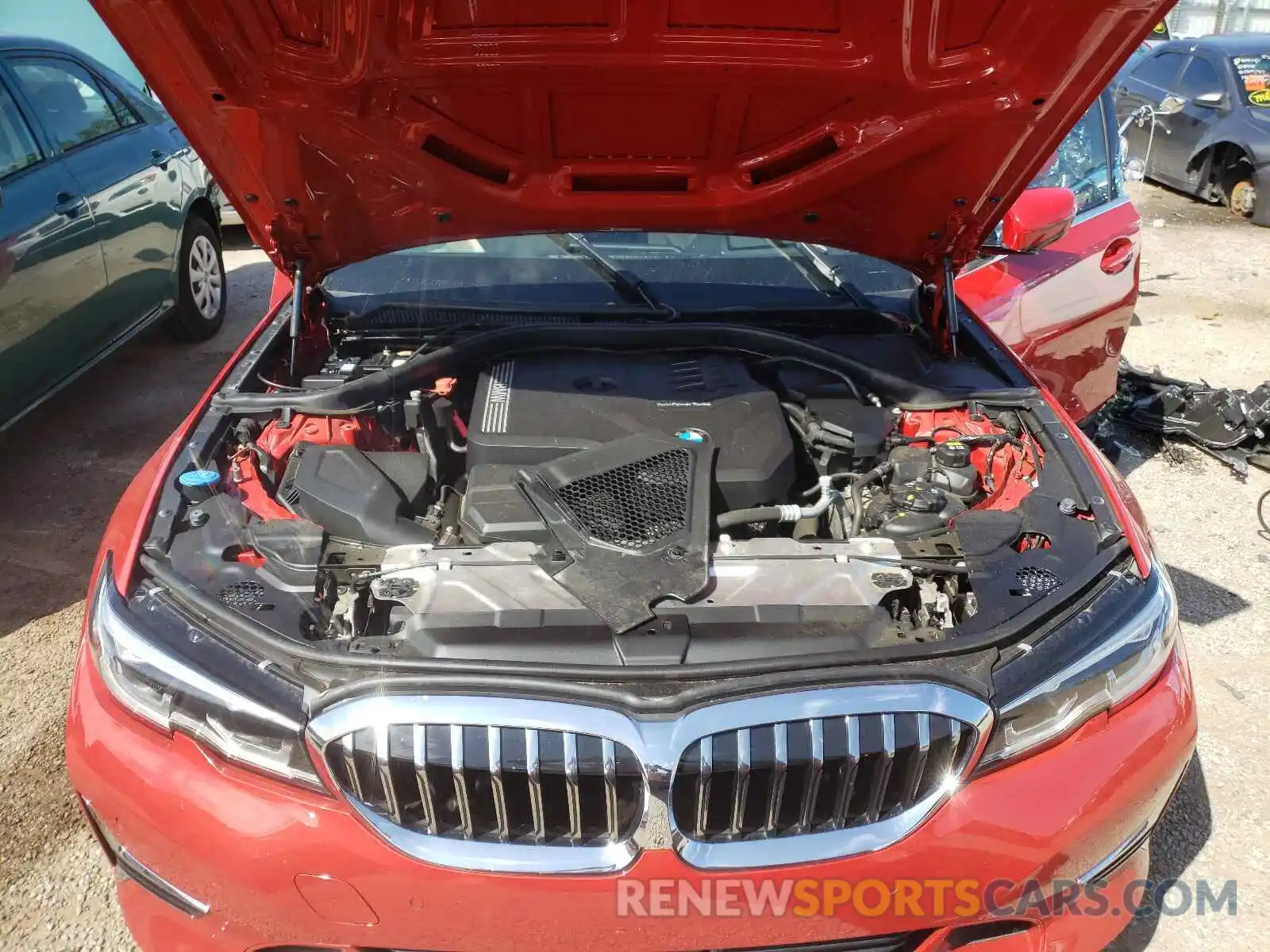 7 Photograph of a damaged car WBA5R1C59KAK07103 BMW 3 SERIES 2019