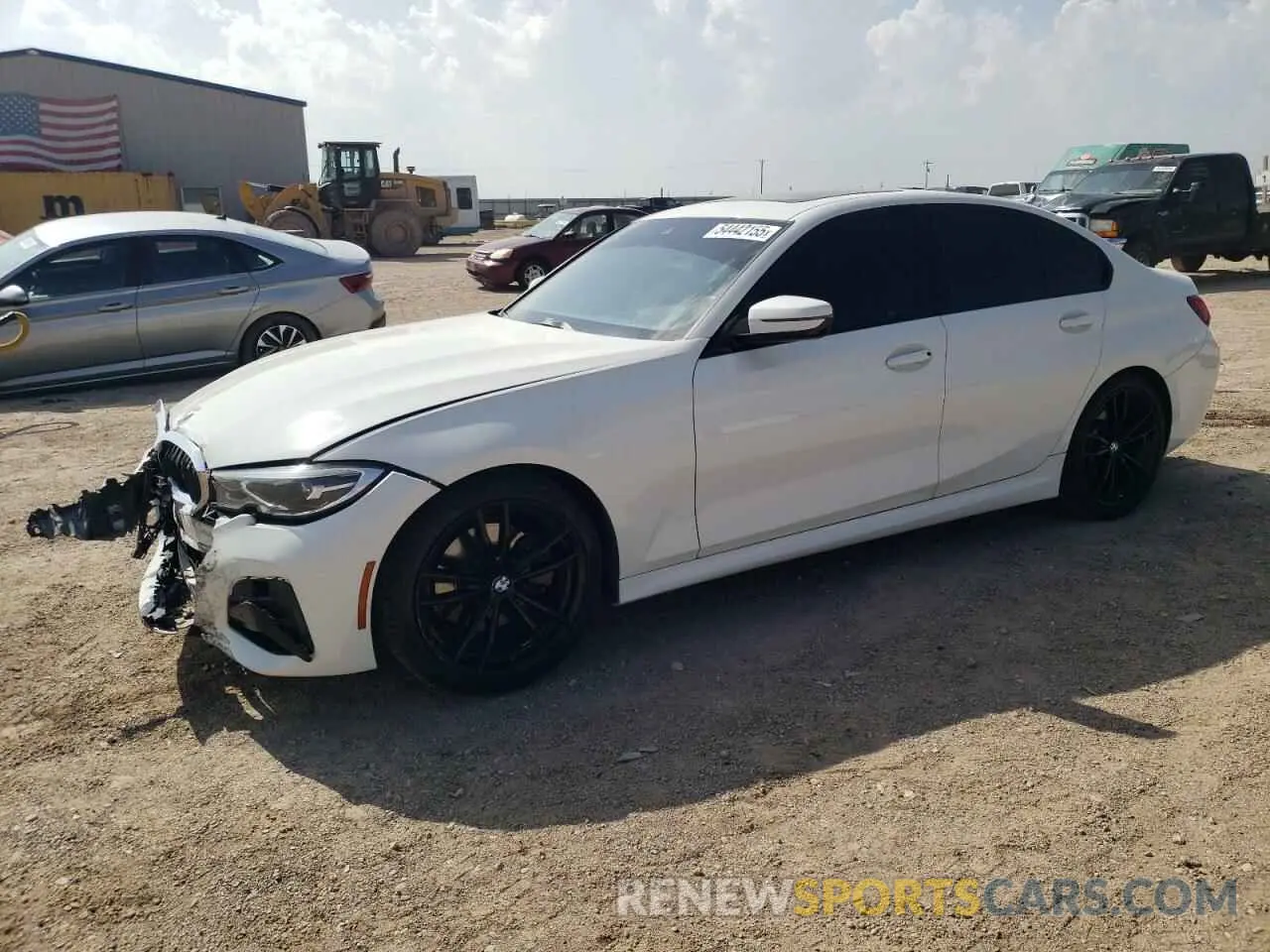 1 Photograph of a damaged car WBA5R1C59KAK09756 BMW 3 SERIES 2019