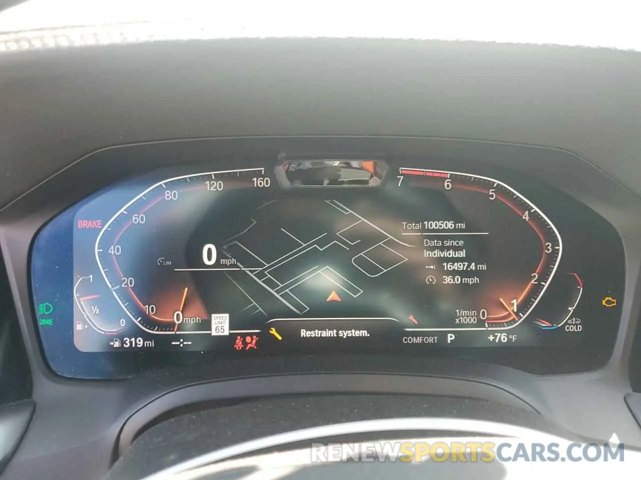 9 Photograph of a damaged car WBA5R1C5XKAE81283 BMW 3 SERIES 2019