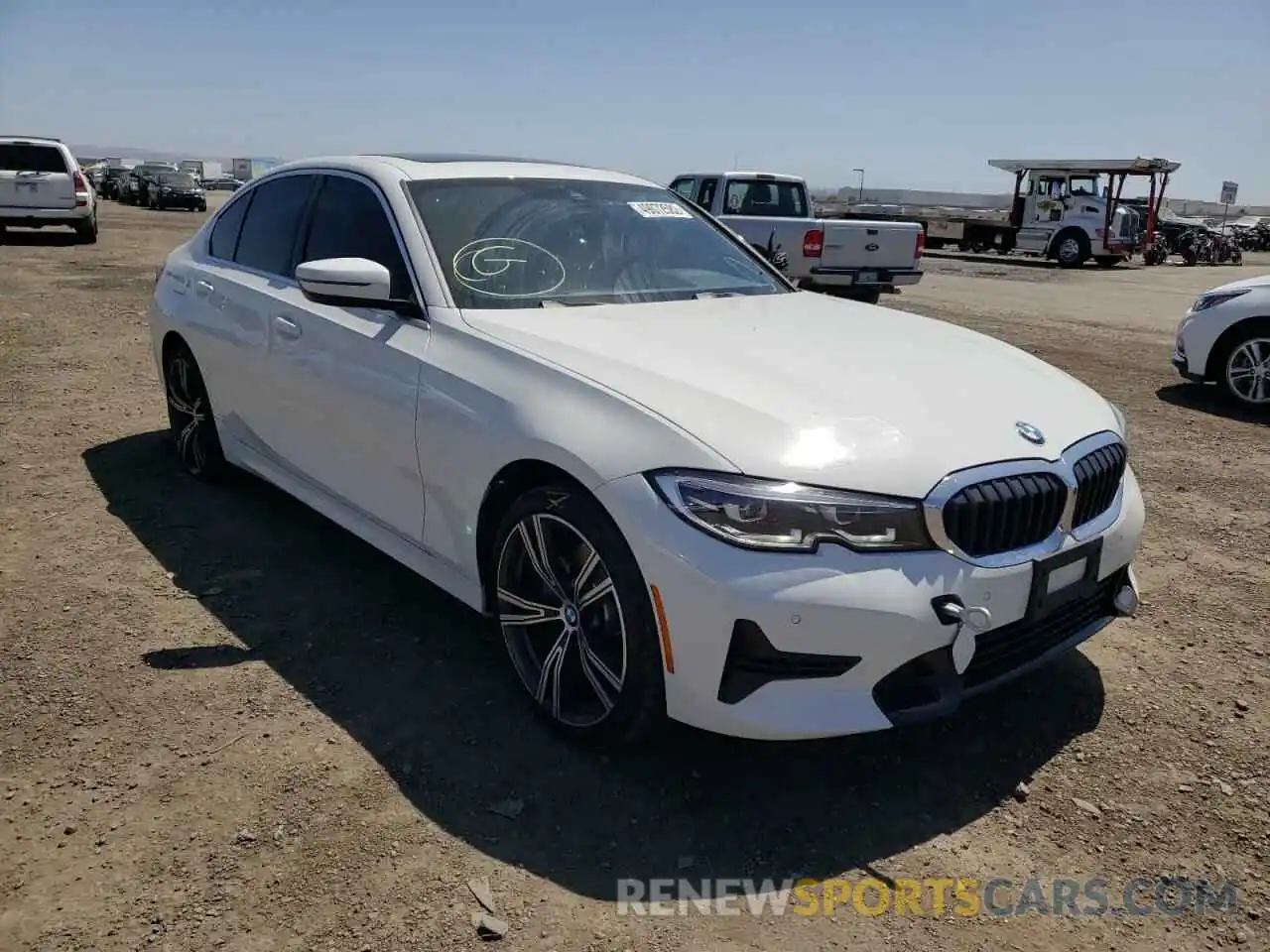 1 Photograph of a damaged car WBA5R1C5XKAE82031 BMW 3 SERIES 2019