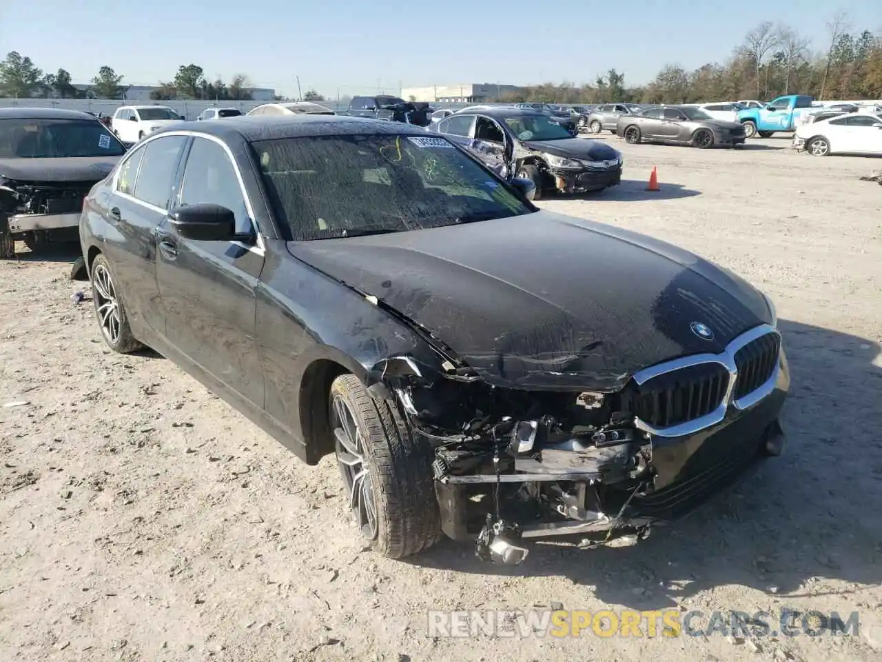 1 Photograph of a damaged car WBA5R1C5XKAK06669 BMW 3 SERIES 2019