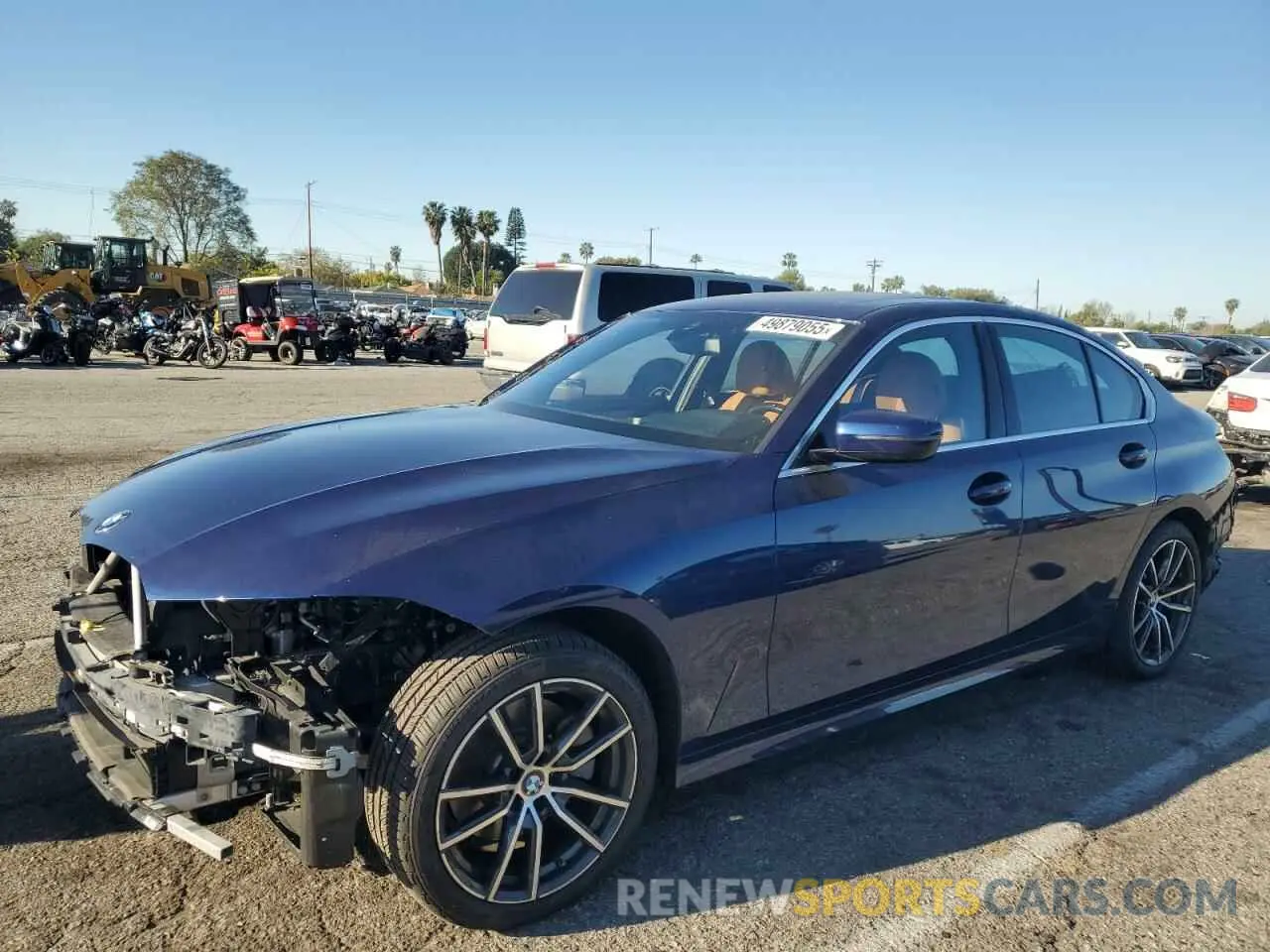 1 Photograph of a damaged car WBA5R1C5XKFH15134 BMW 3 SERIES 2019