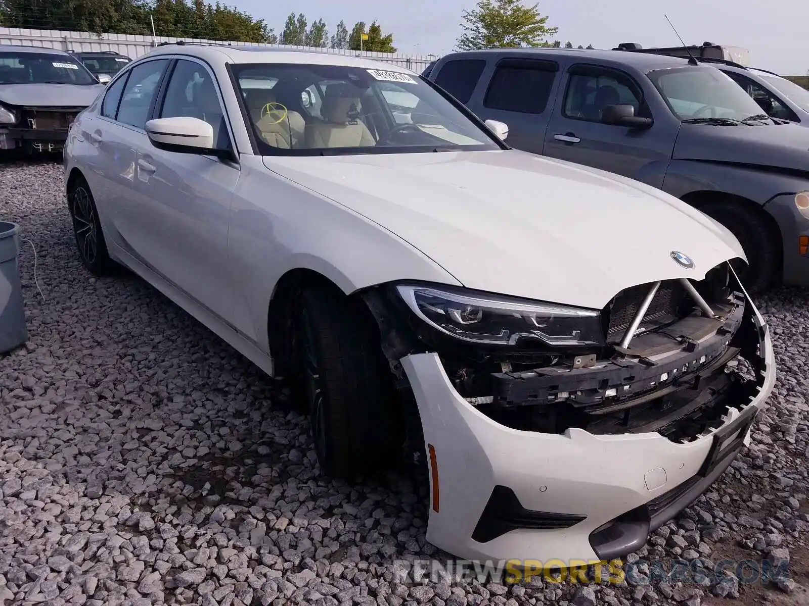 1 Photograph of a damaged car WBA5R7C50KAJ79159 BMW 3 SERIES 2019