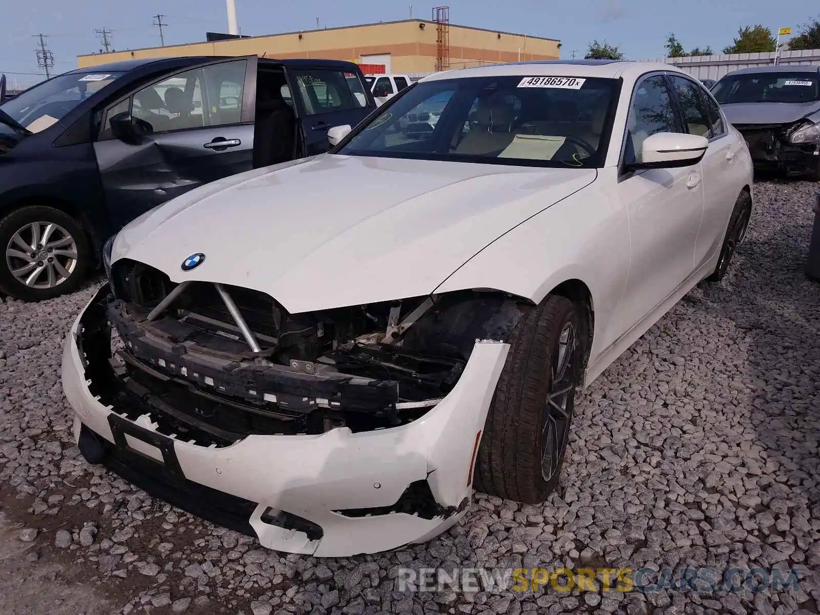 2 Photograph of a damaged car WBA5R7C50KAJ79159 BMW 3 SERIES 2019