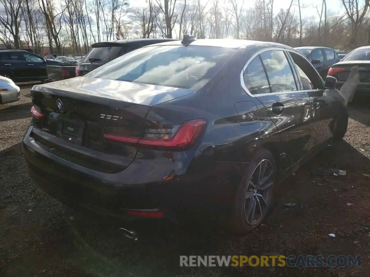 4 Photograph of a damaged car WBA5R7C50KAJ87598 BMW 3 SERIES 2019