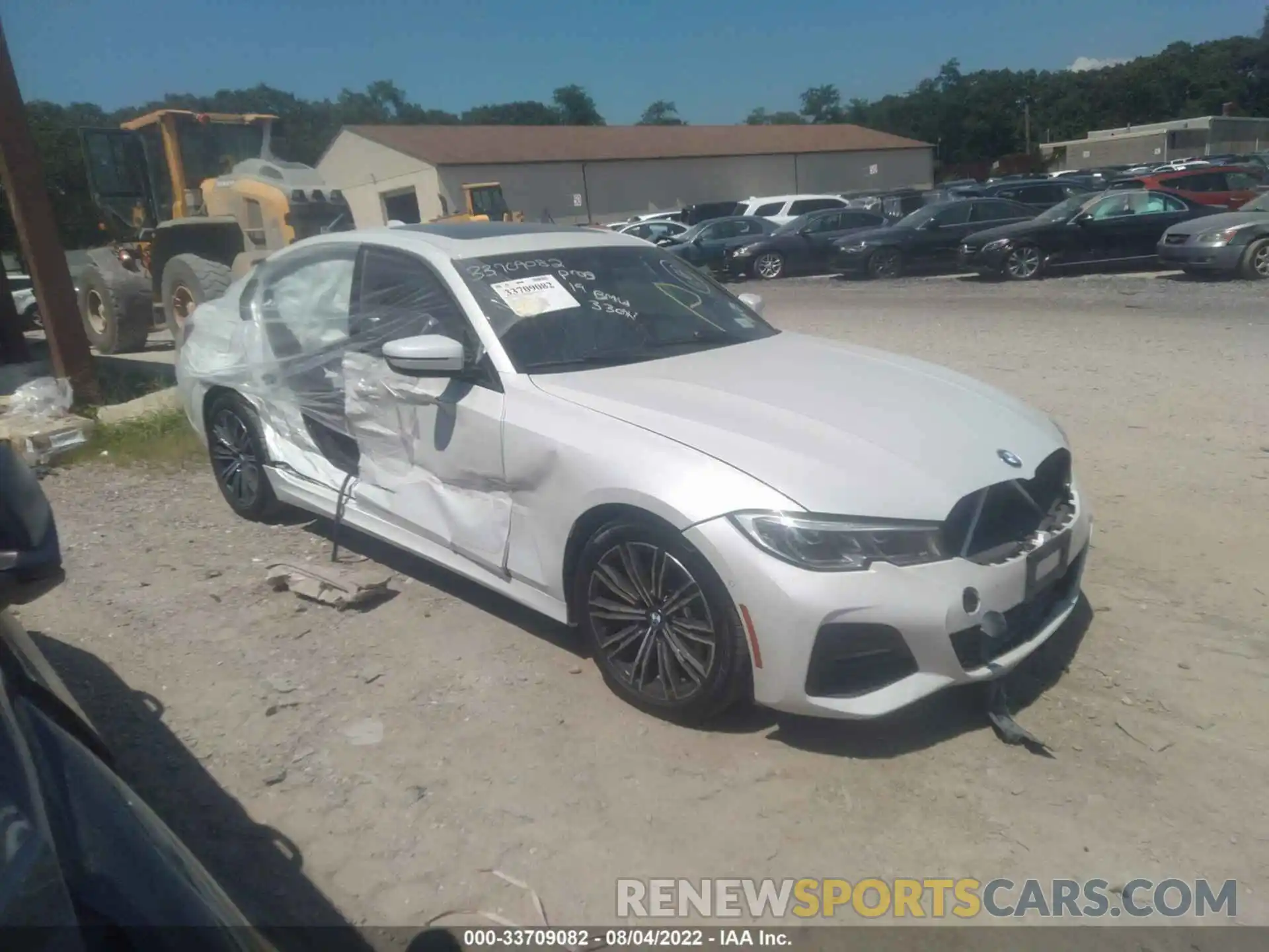 1 Photograph of a damaged car WBA5R7C51KAE82809 BMW 3 SERIES 2019