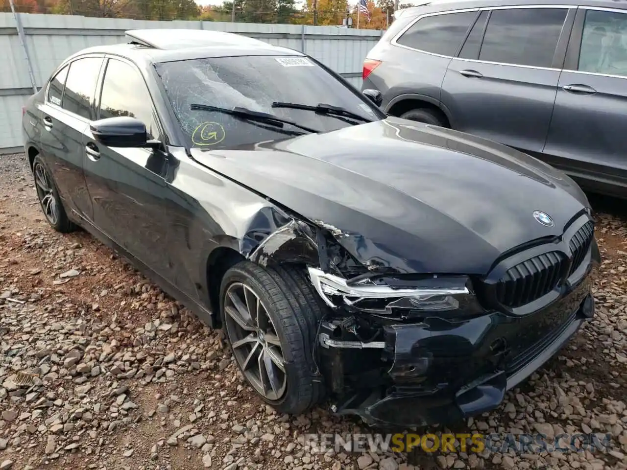 1 Photograph of a damaged car WBA5R7C51KAJ79686 BMW 3 SERIES 2019