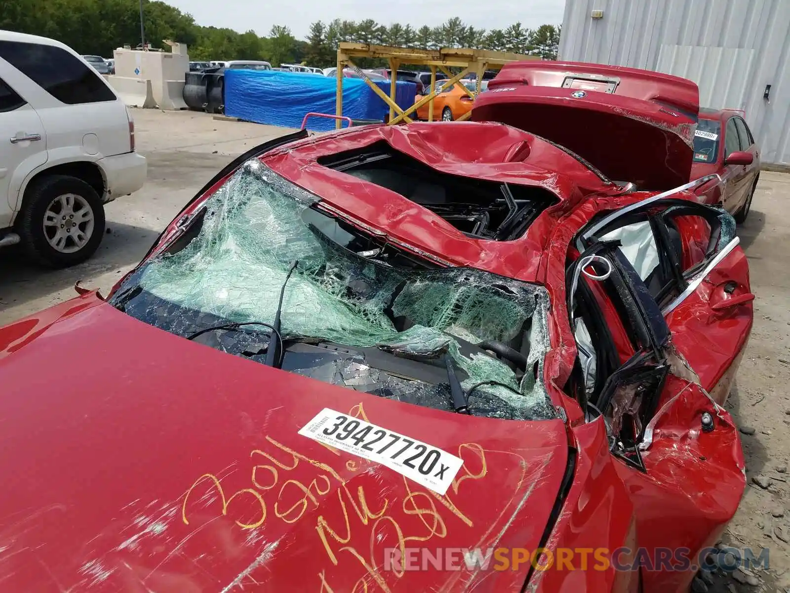 9 Photograph of a damaged car WBA5R7C51KFH32052 BMW 3 SERIES 2019