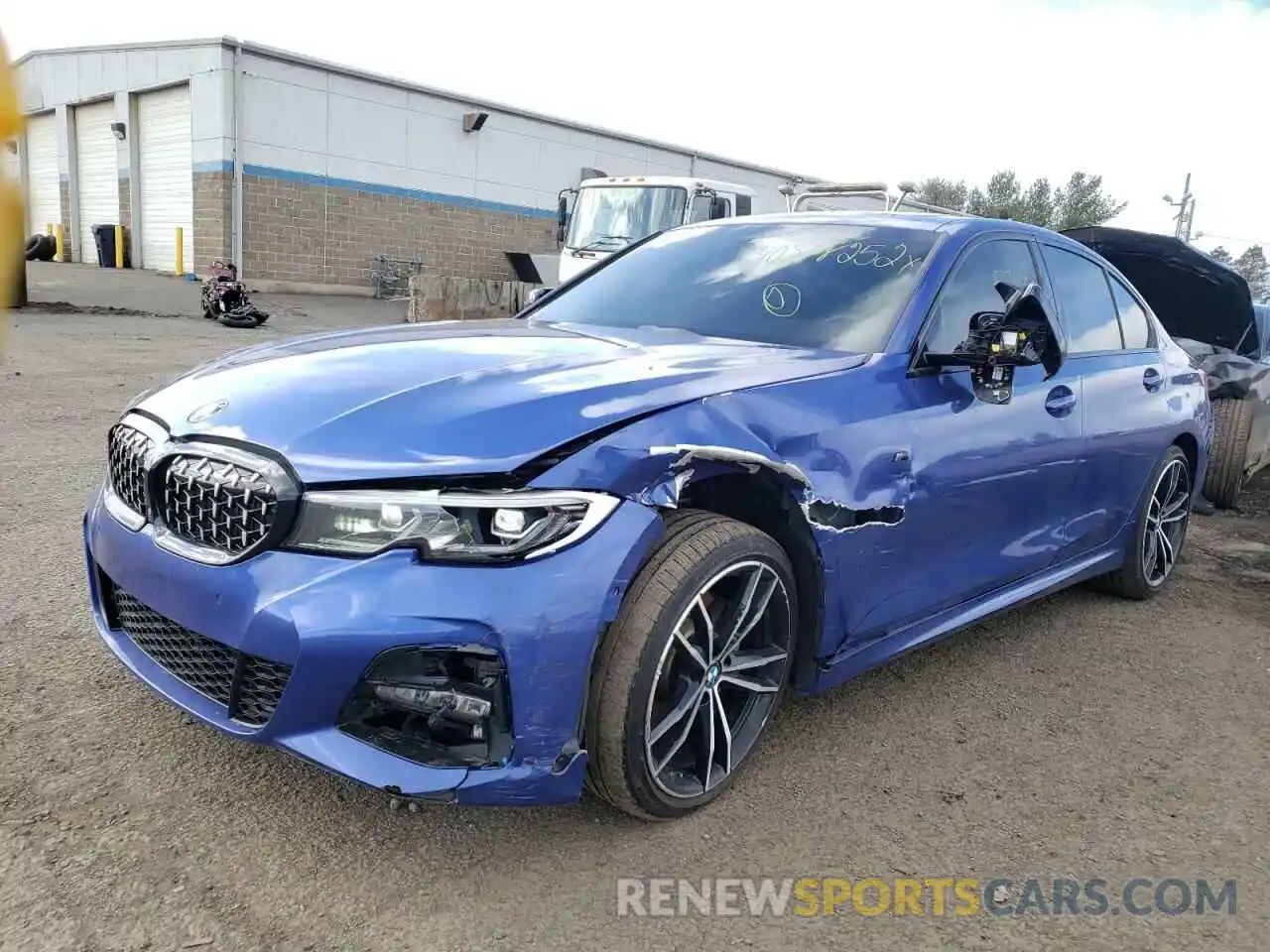 2 Photograph of a damaged car WBA5R7C52KAJ78367 BMW 3 SERIES 2019