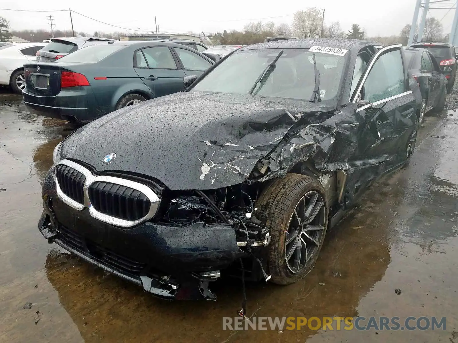 2 Photograph of a damaged car WBA5R7C52KAJ79499 BMW 3 SERIES 2019