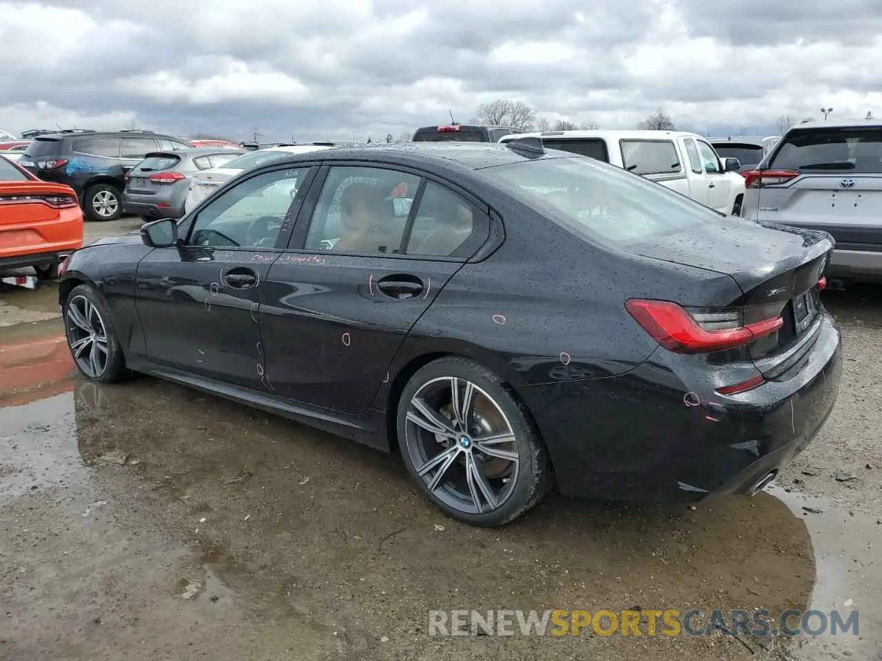 2 Photograph of a damaged car WBA5R7C52KAJ85271 BMW 3 SERIES 2019