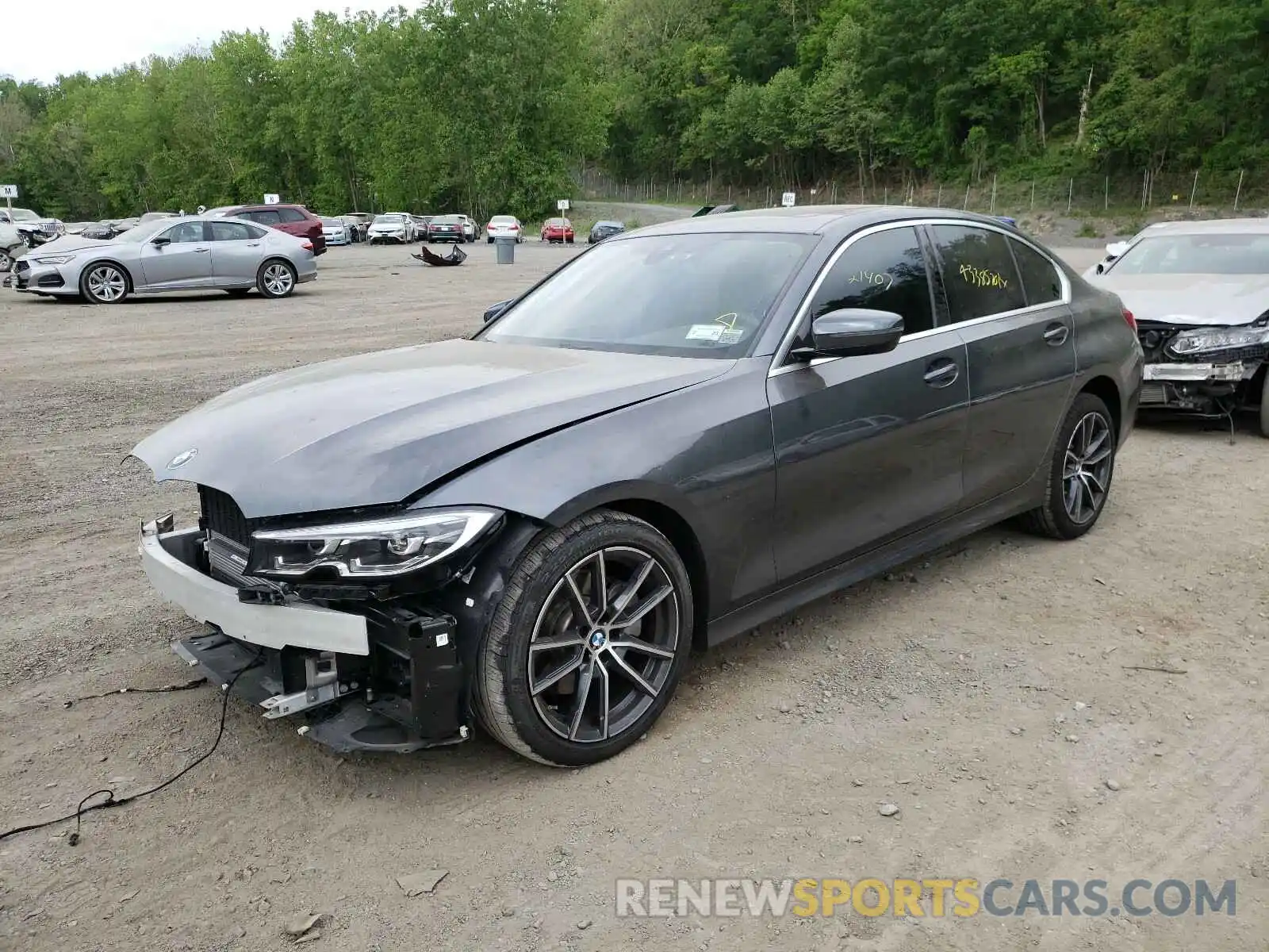 2 Photograph of a damaged car WBA5R7C52KFH29354 BMW 3 SERIES 2019